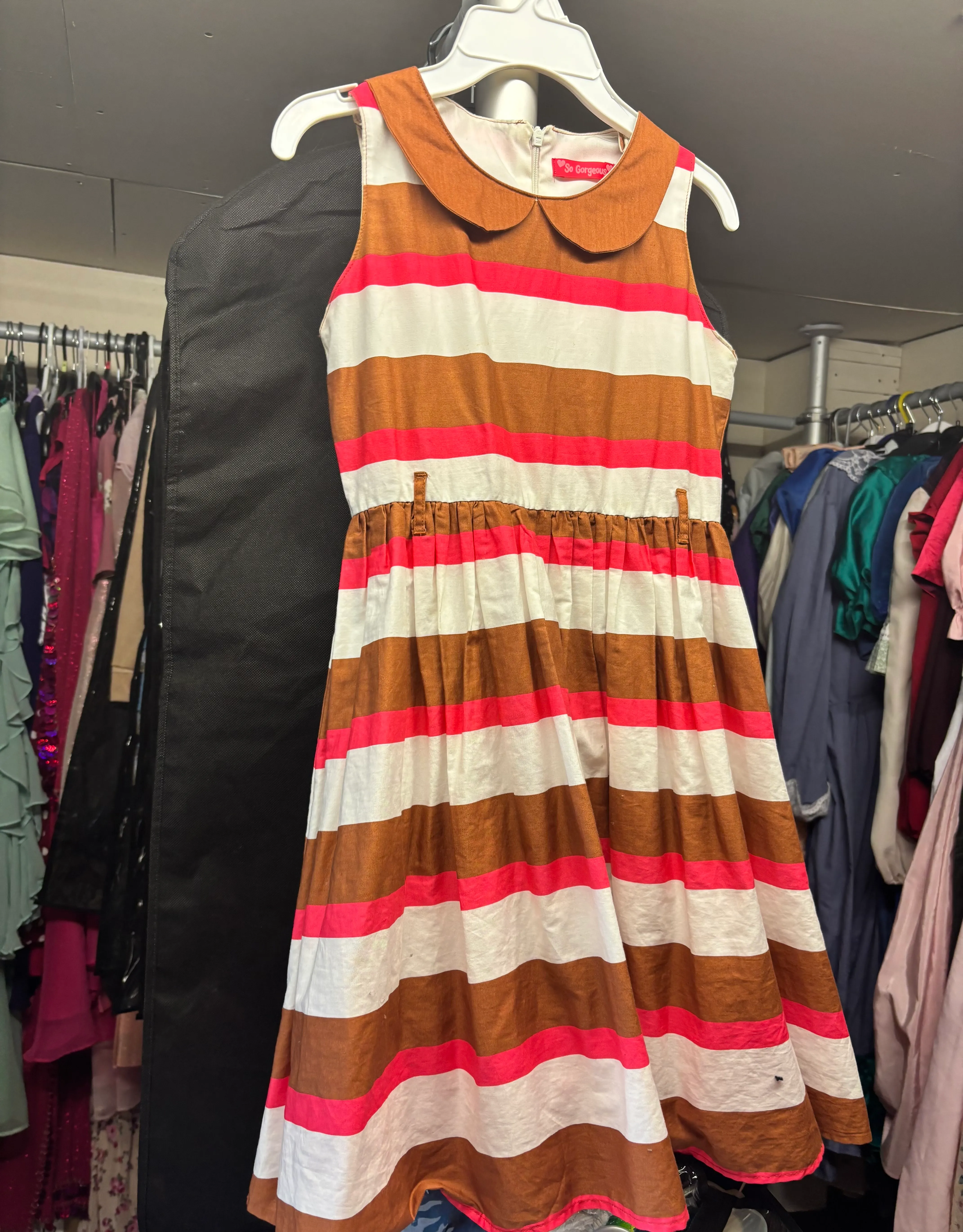 Dress- Striped design