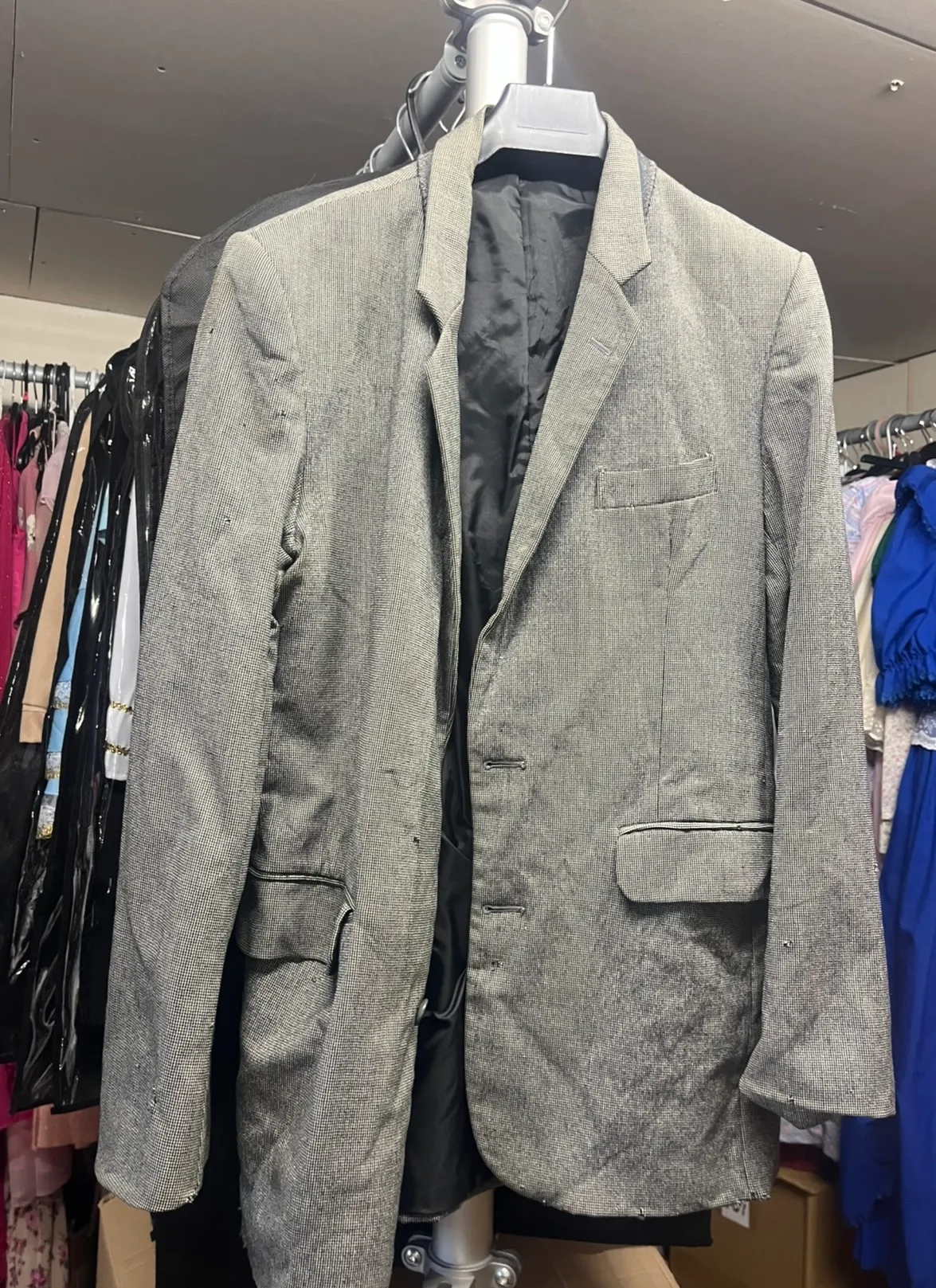 Blazer- Grey Check 