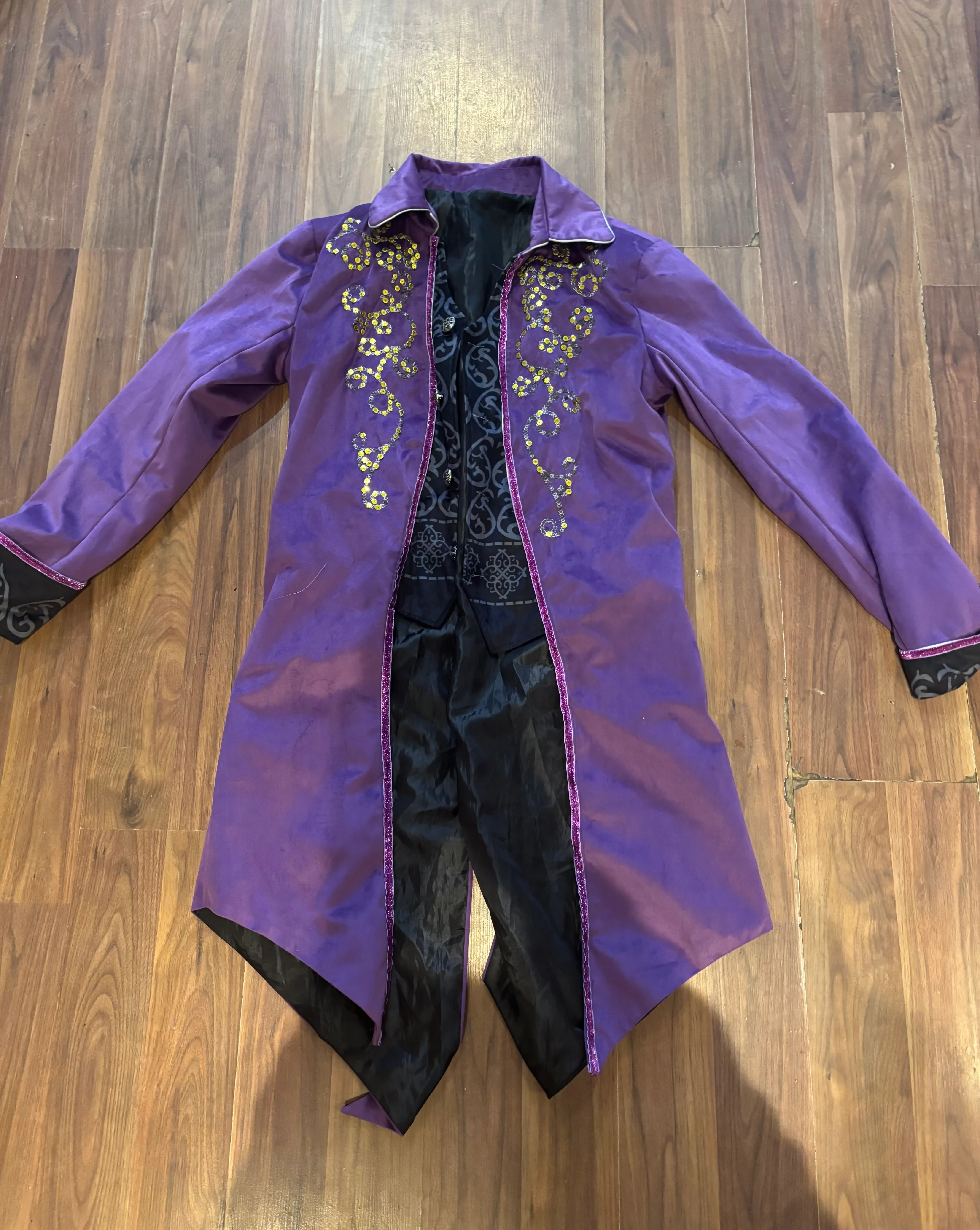 Character- Purple and black Jacket