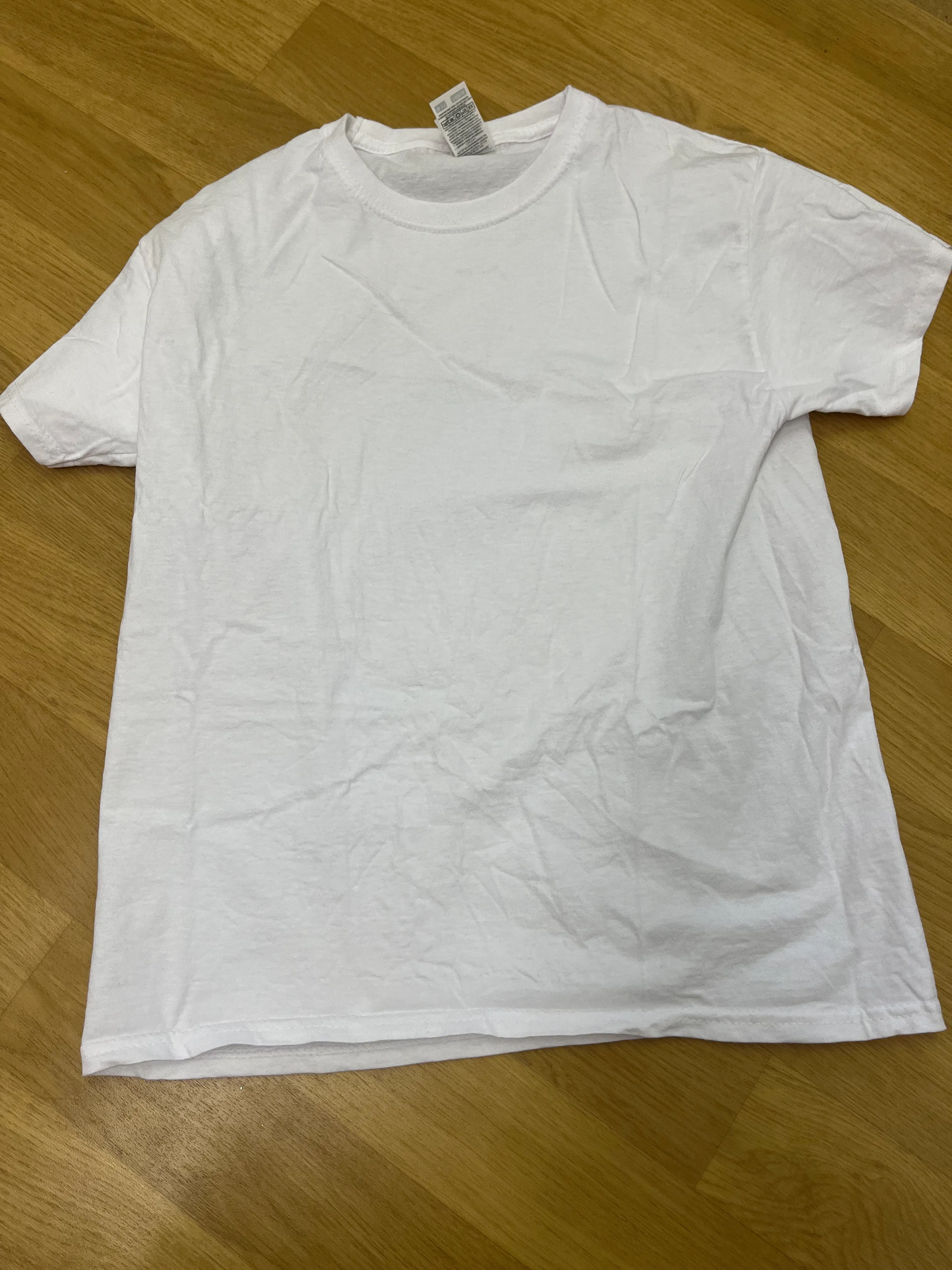 T-shirts- Plain White Kids