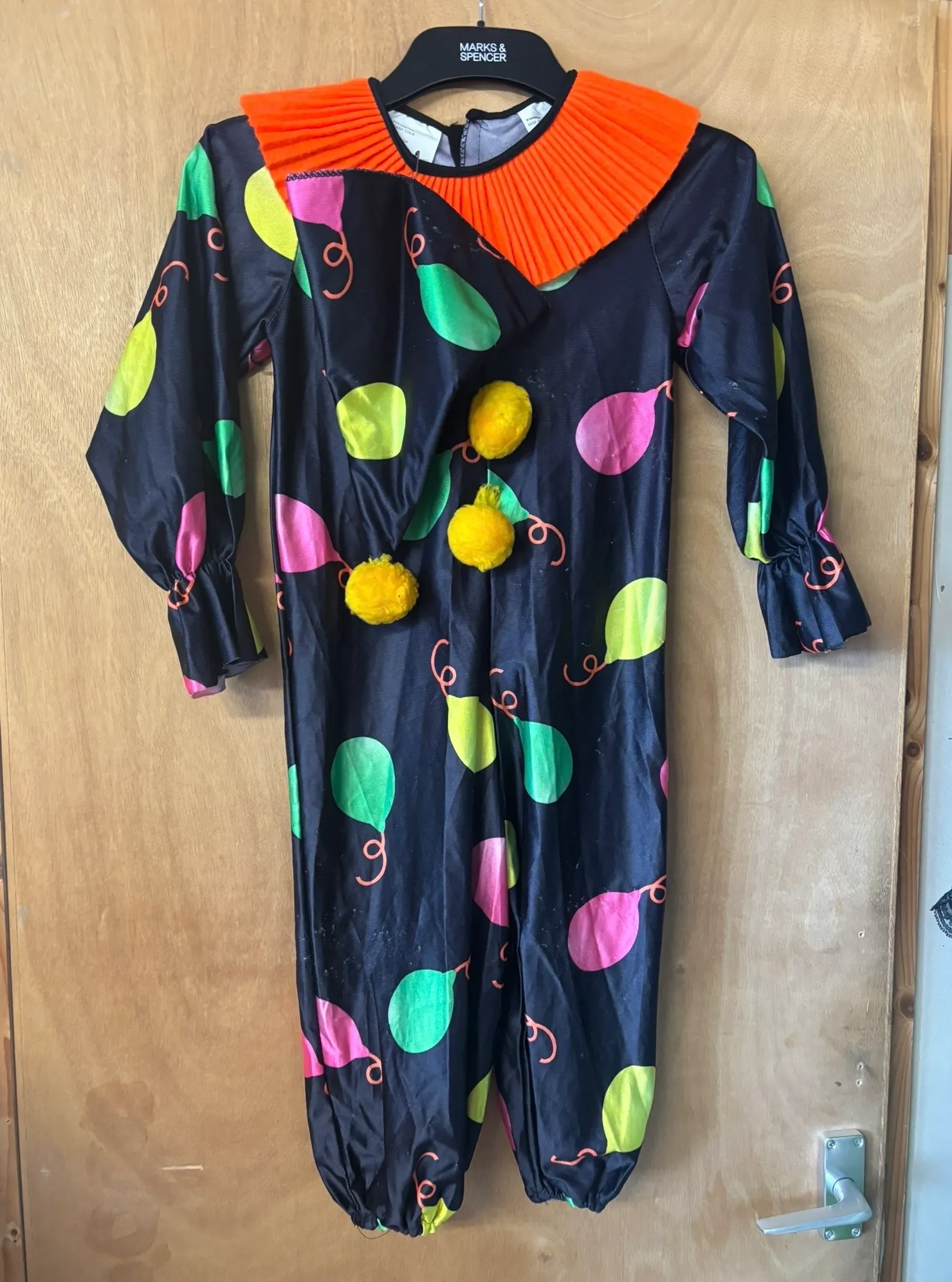 Character- Clown Black balloon jumpsuit