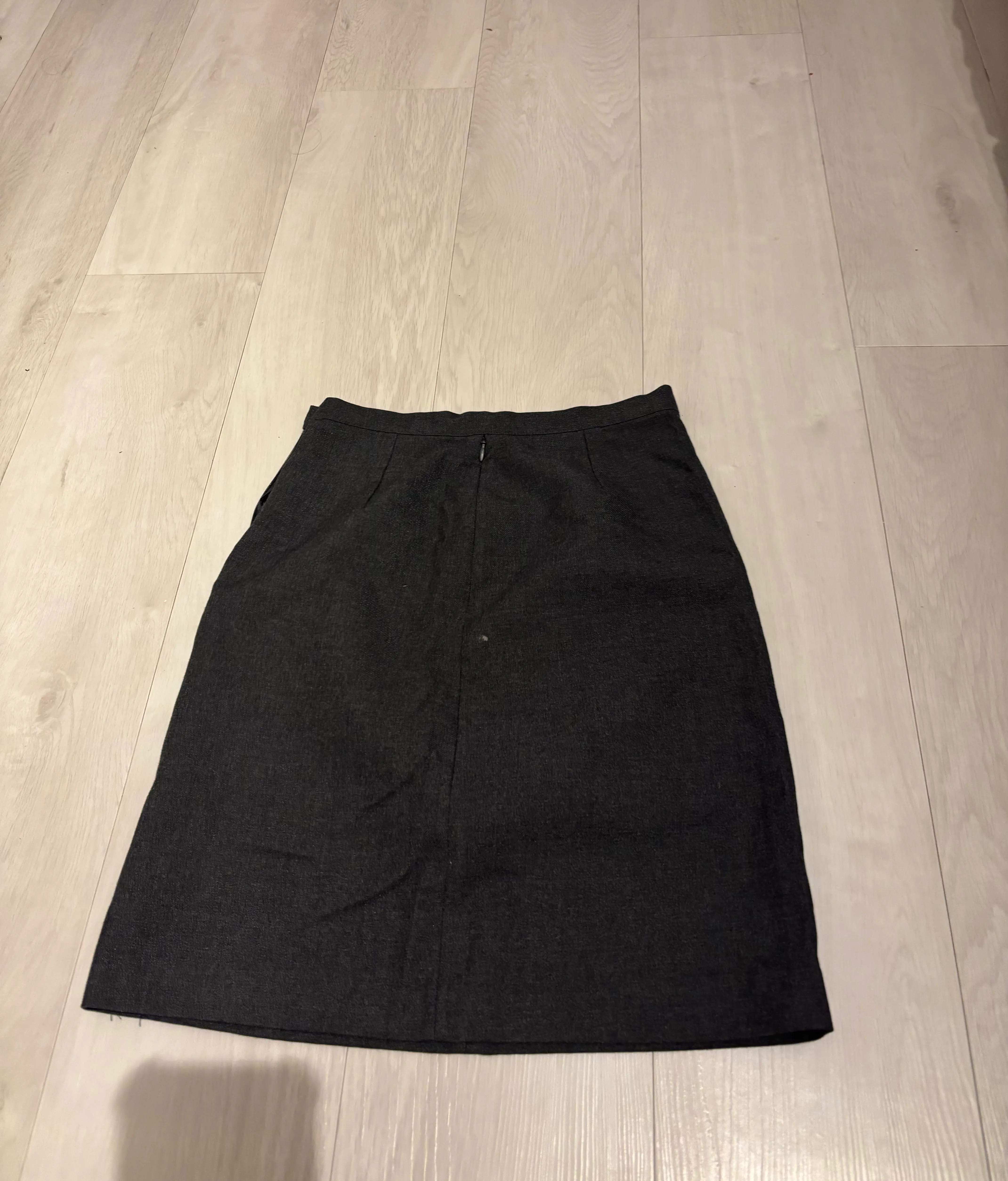 School Skirt- Grey Pencil Skirt
