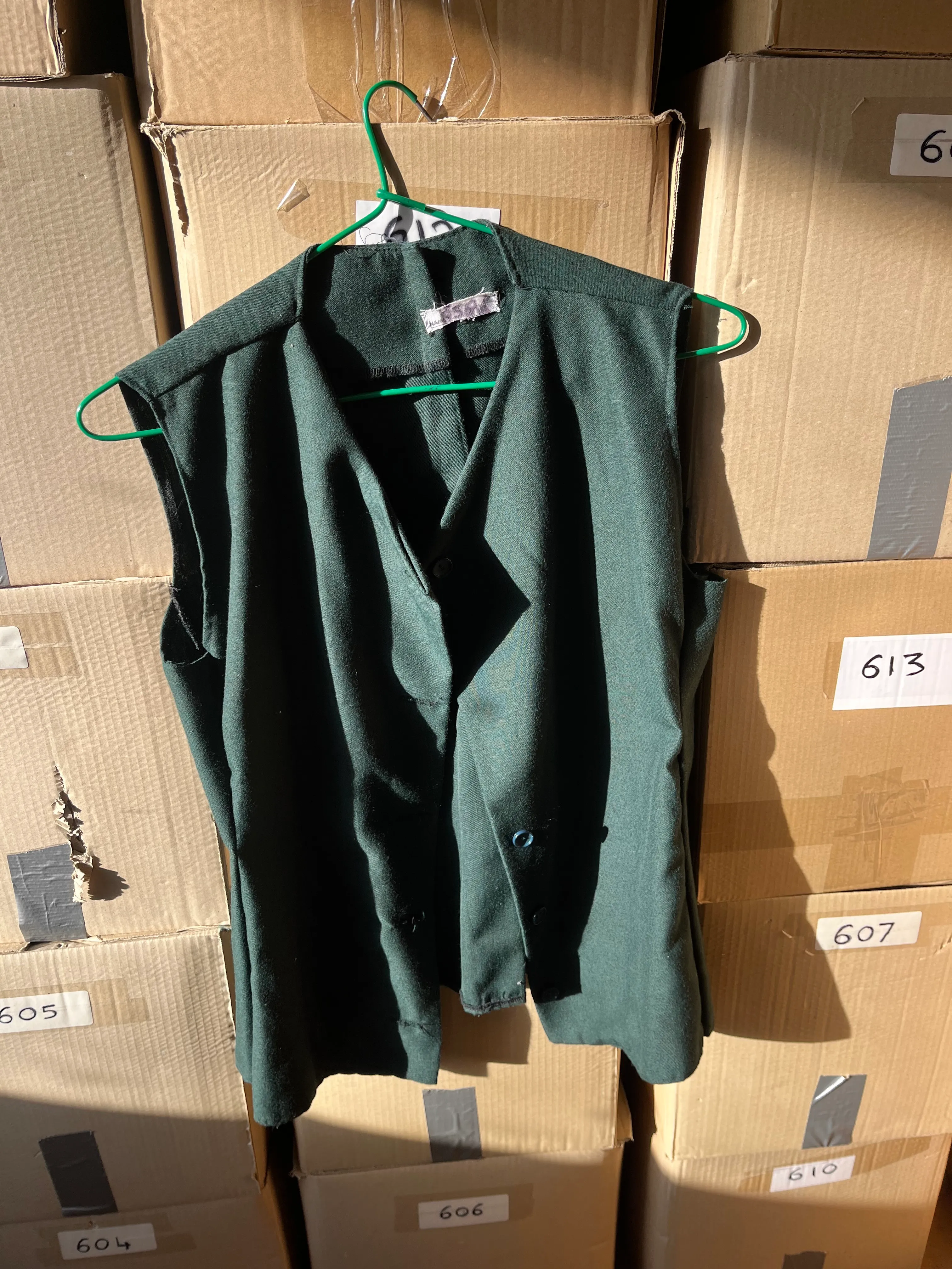 Waistcoat- Dark Green
