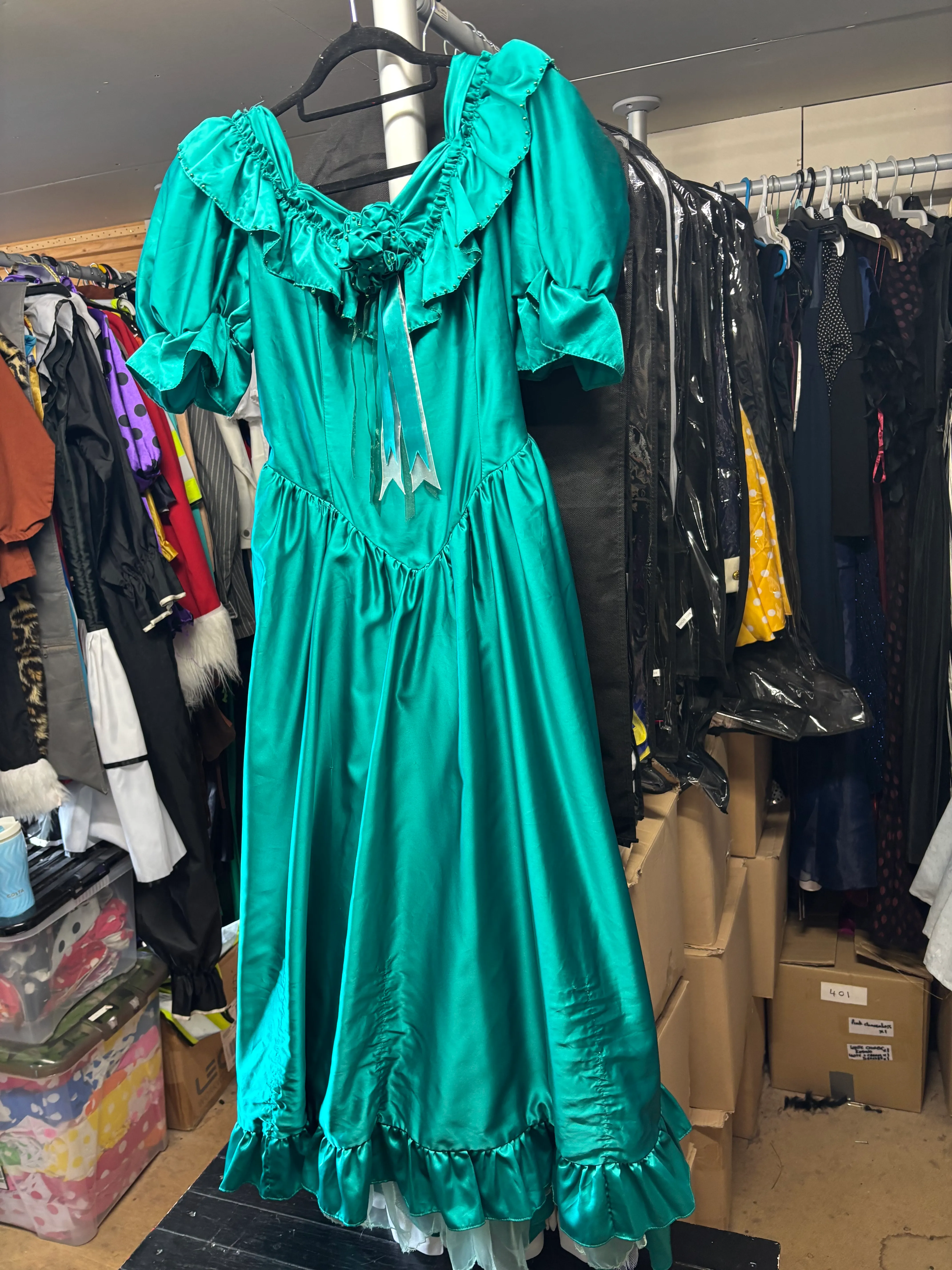 Dress- Emerald Green