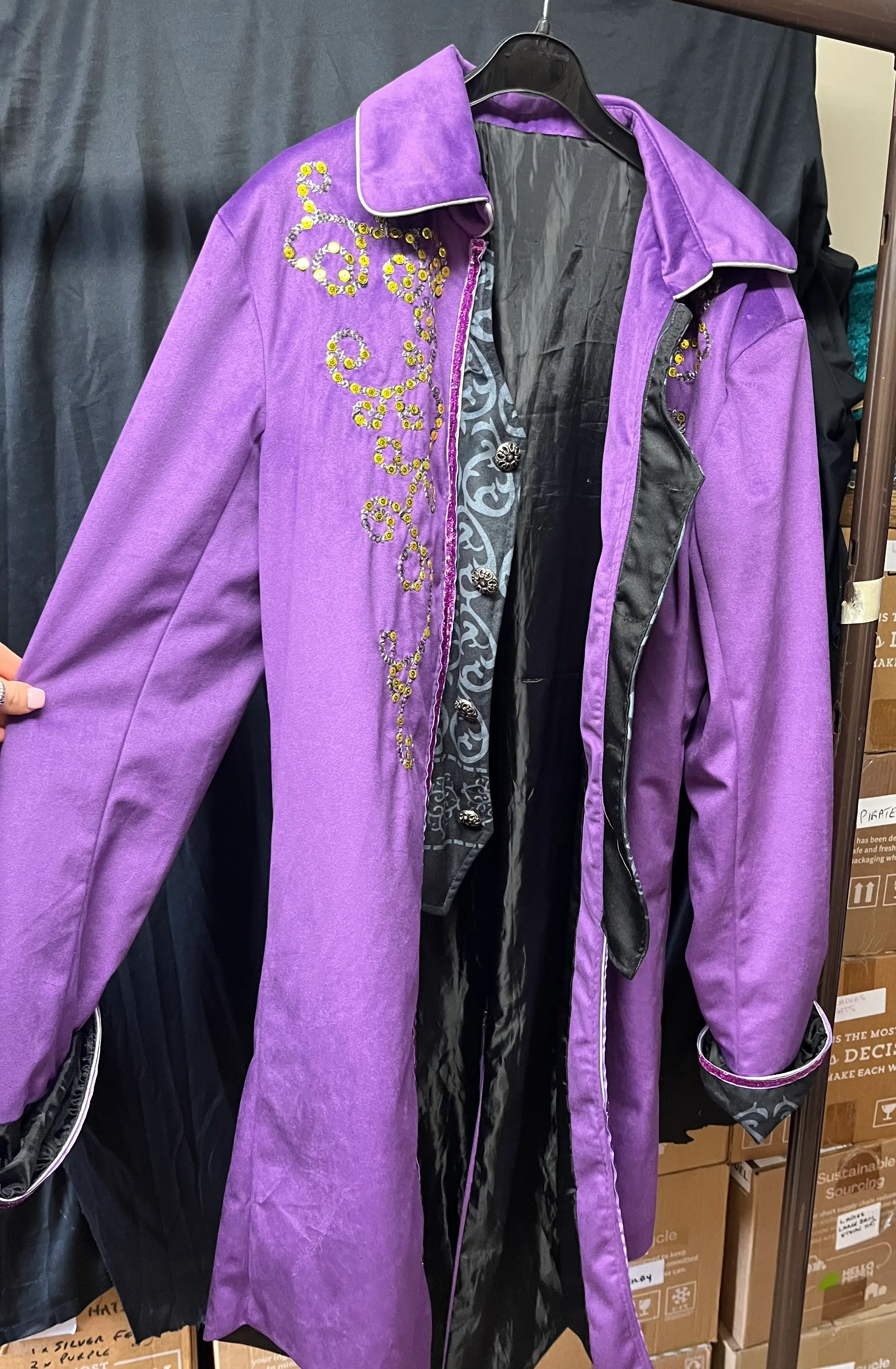 Character- Purple and black Jacket