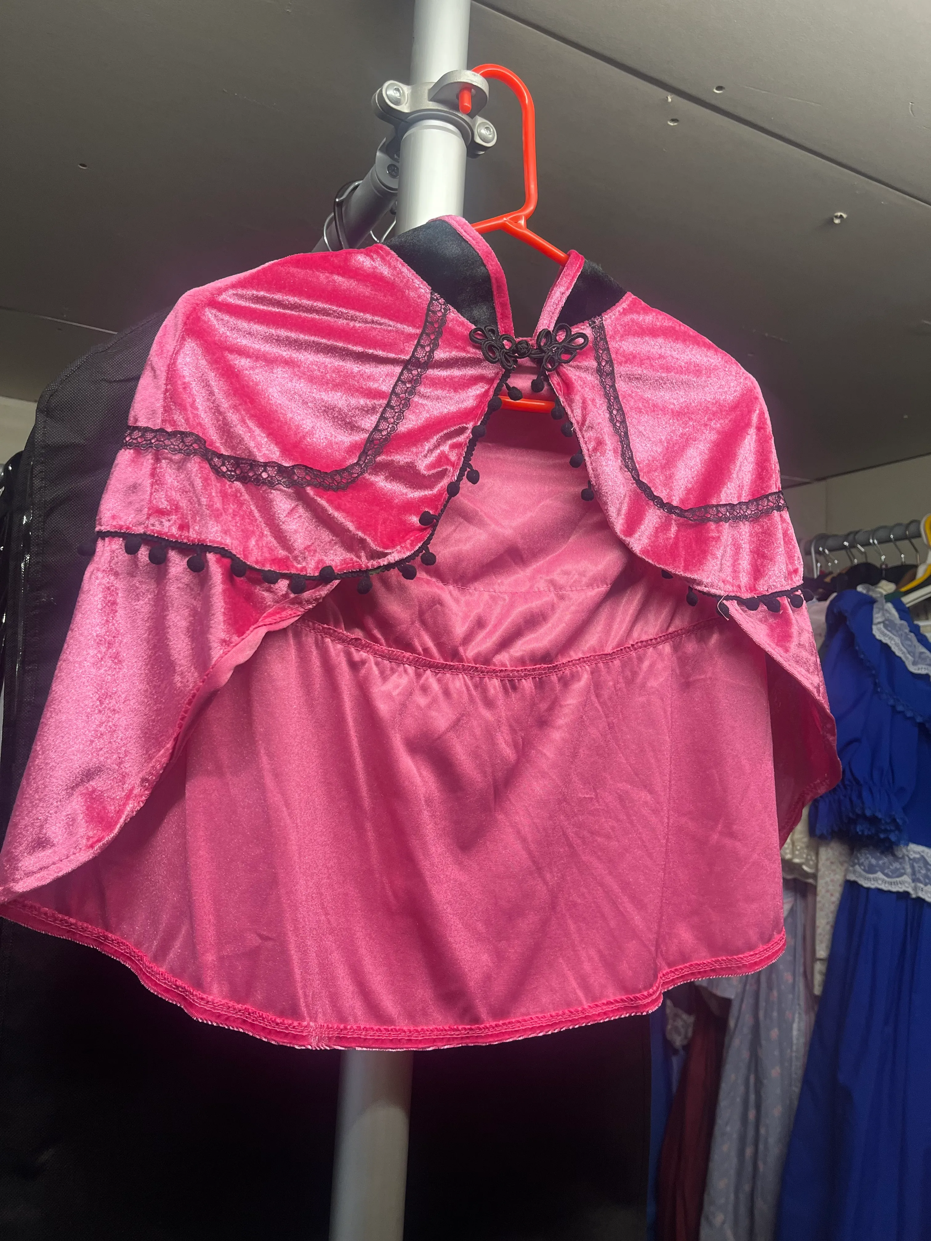 Shawl- Pink and Black