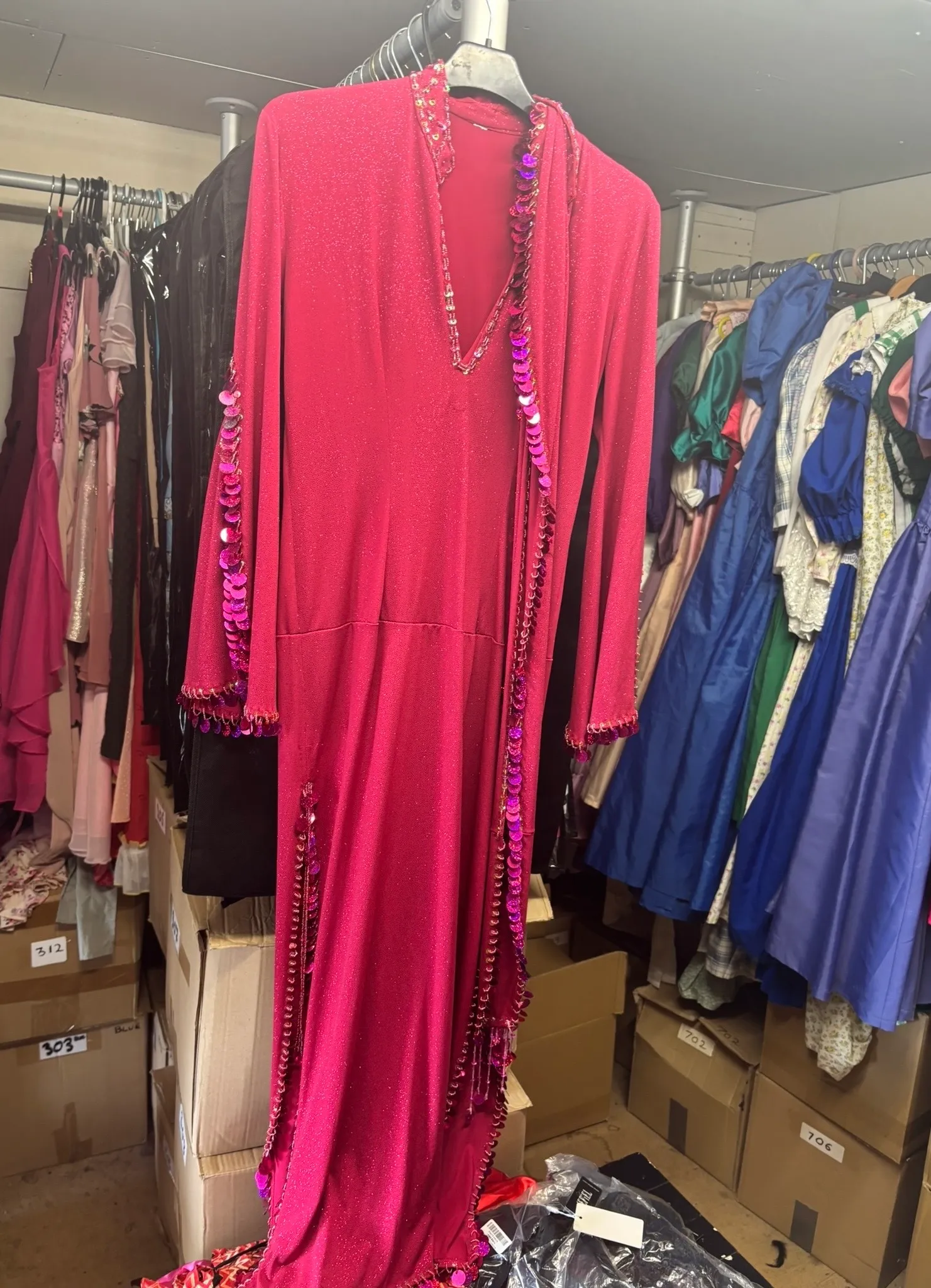 Dress- Bright Pink Design