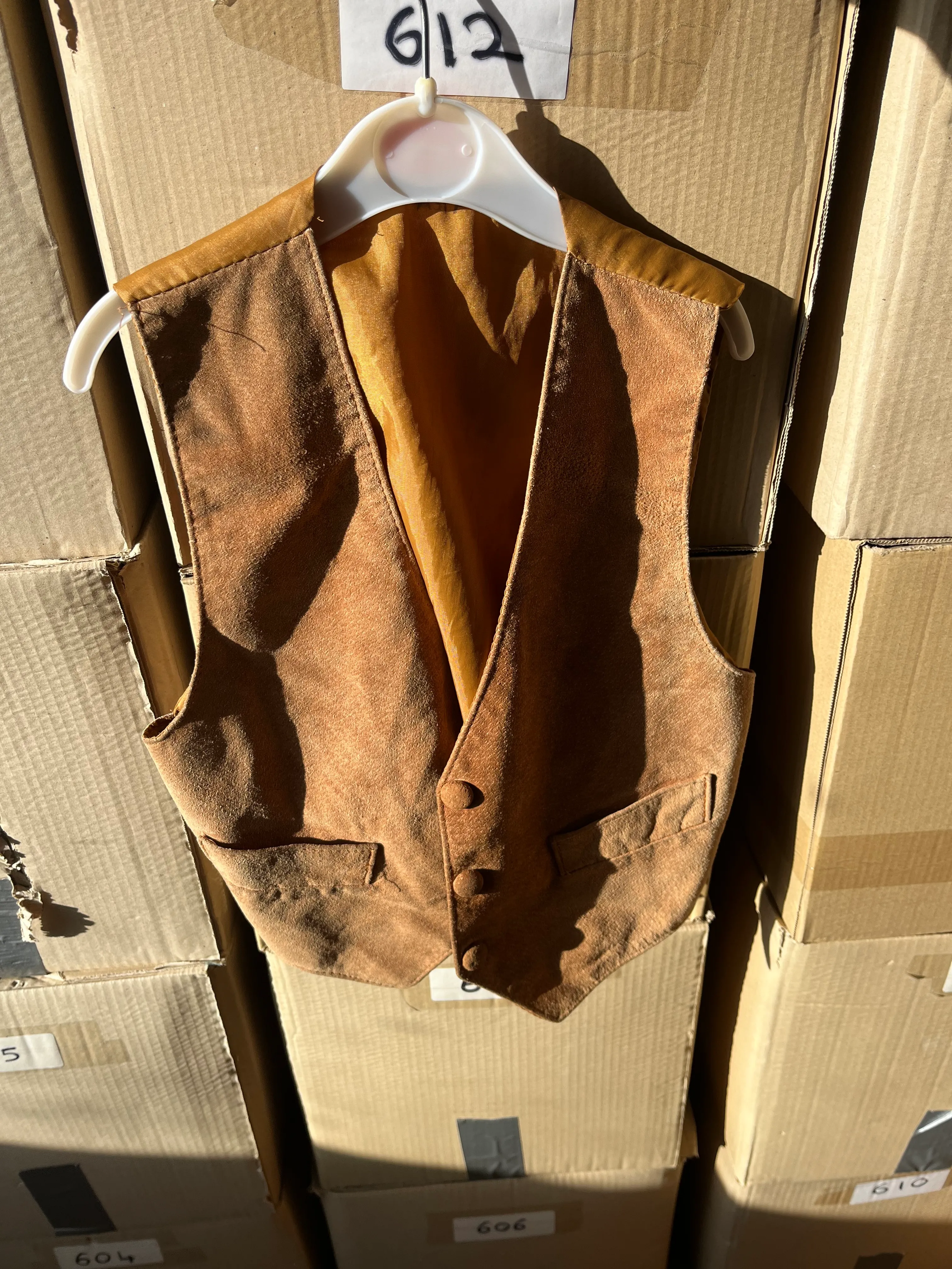 Waistcoat - Light Brown