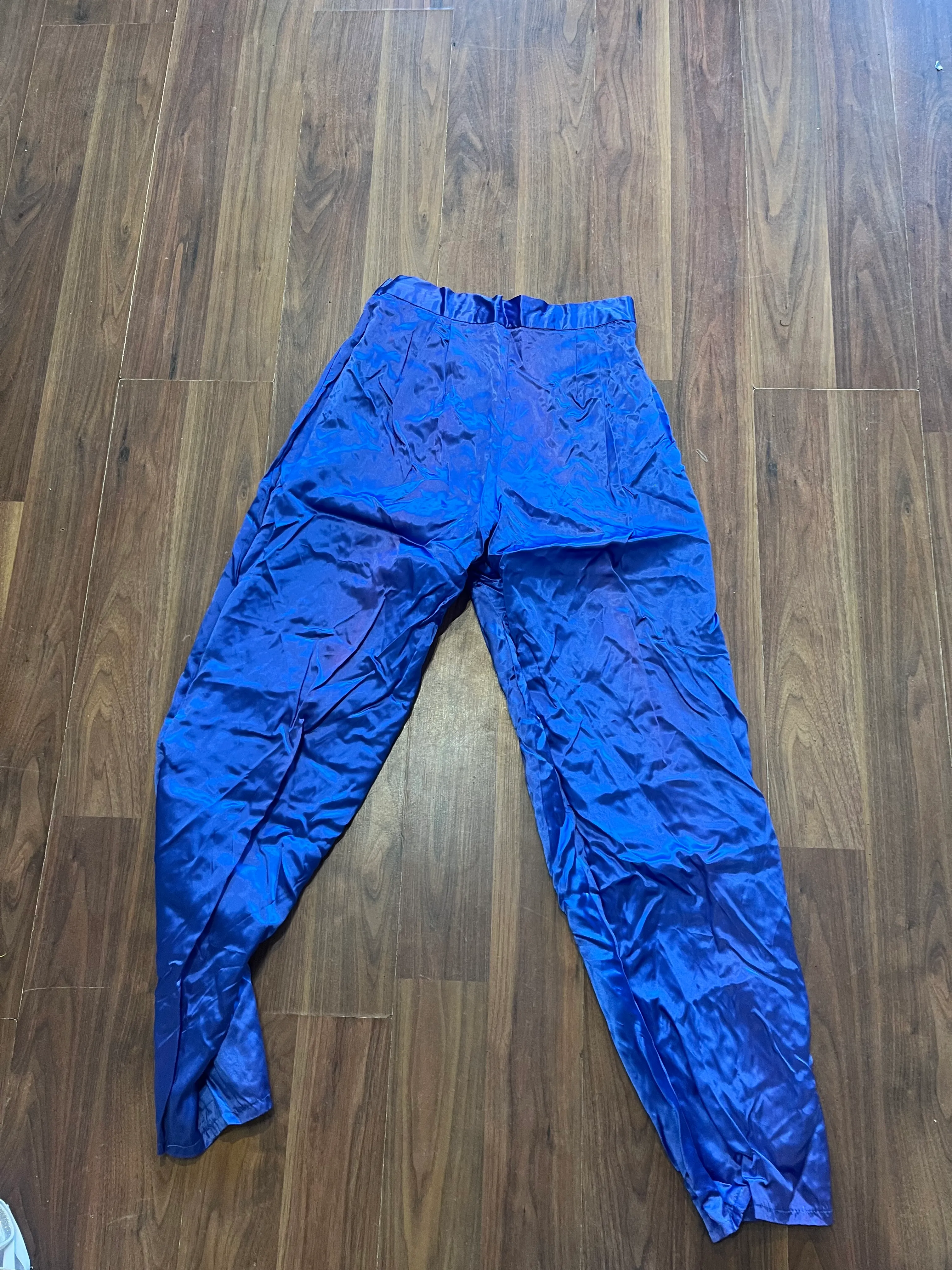 Trousers- Royal Blue Satin