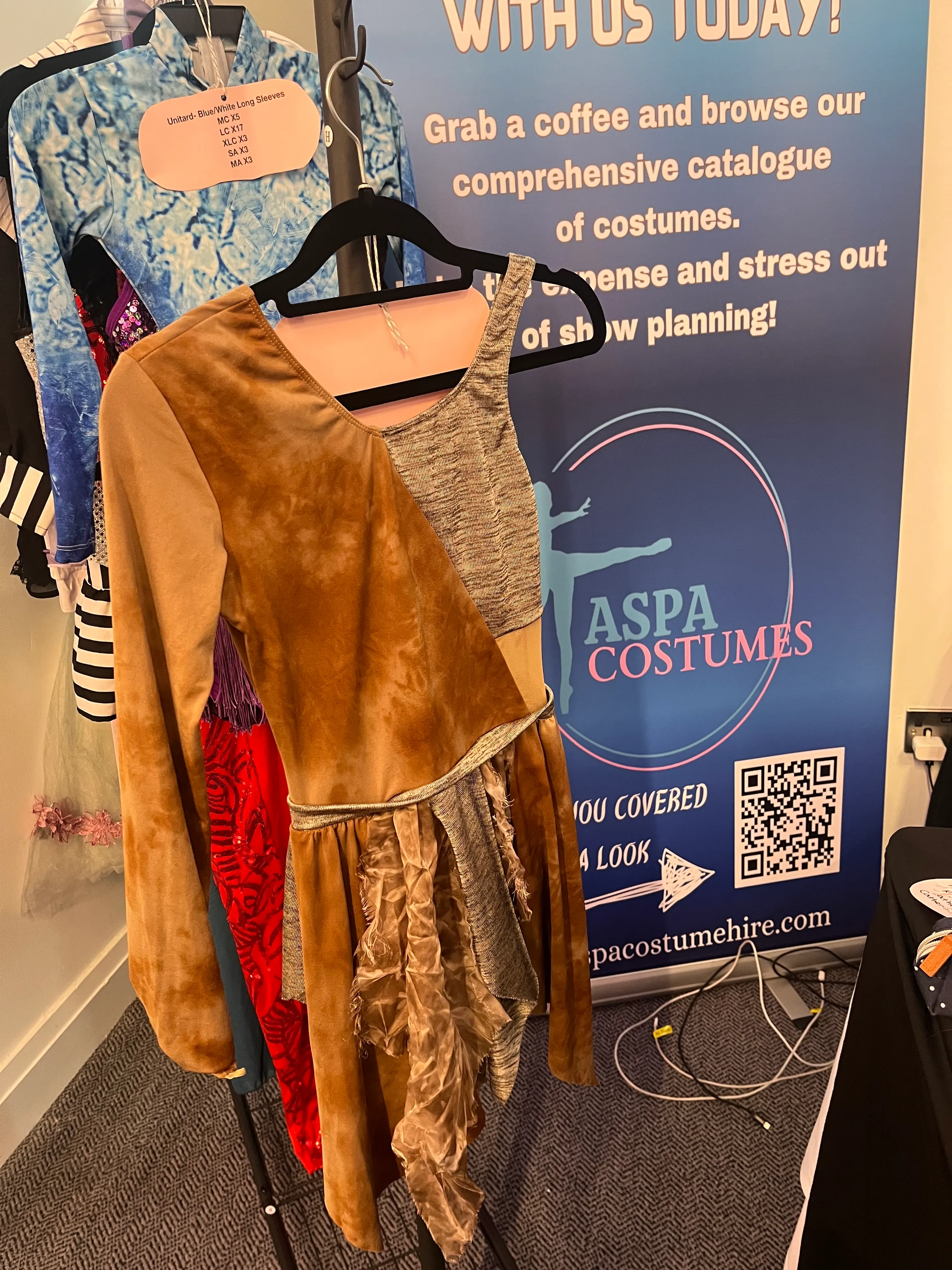 Unitard- lion king style 