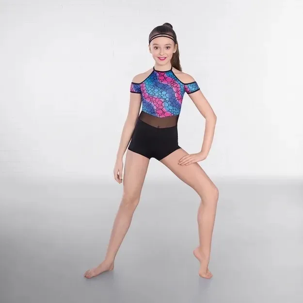 Unitard- Multi colour and Black