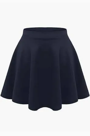 Skater skirt- Black and Navy