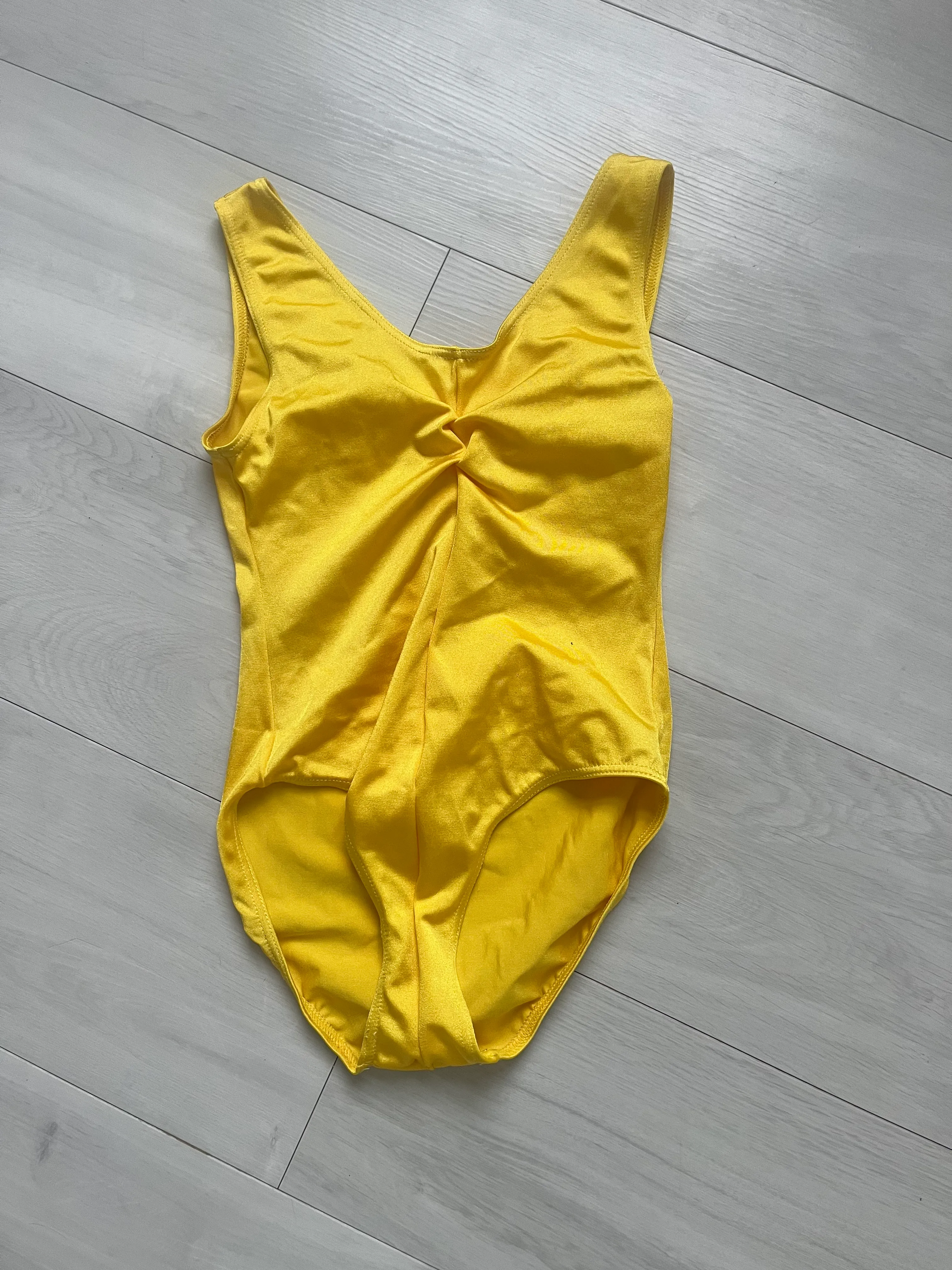 Leotard- Yellow thick straps