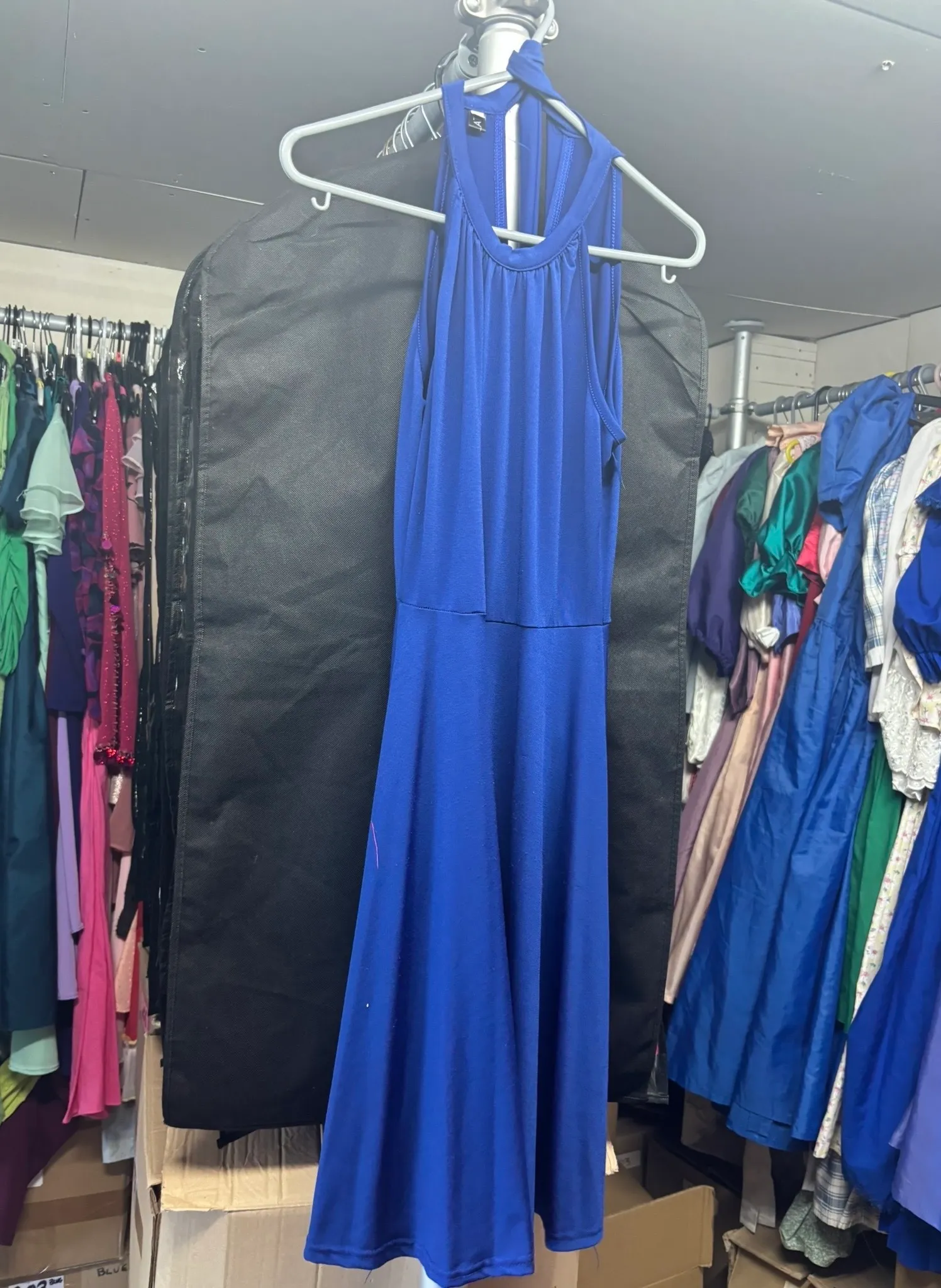 Dress- Royal blue long