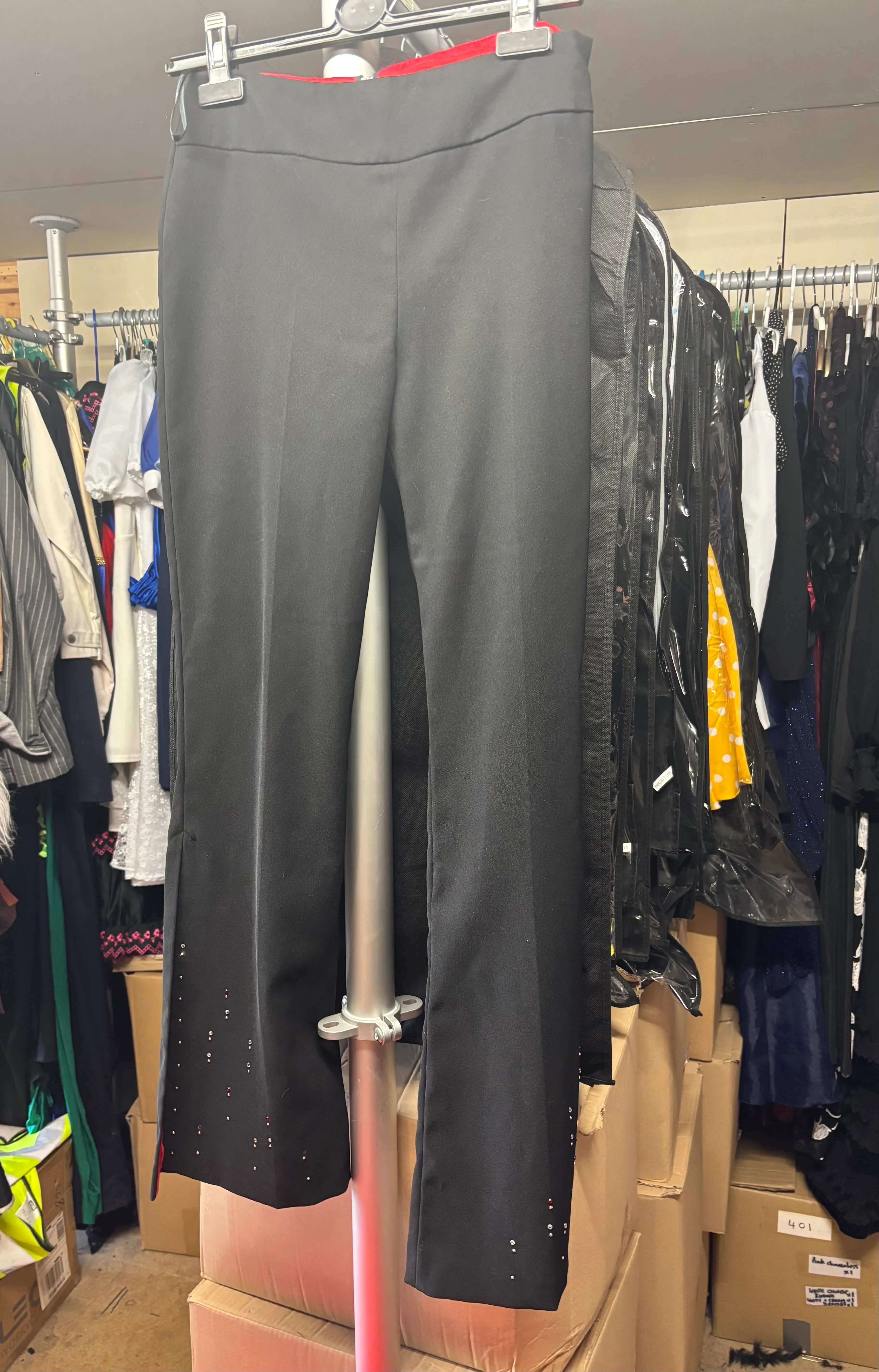 Trousers- Black flares