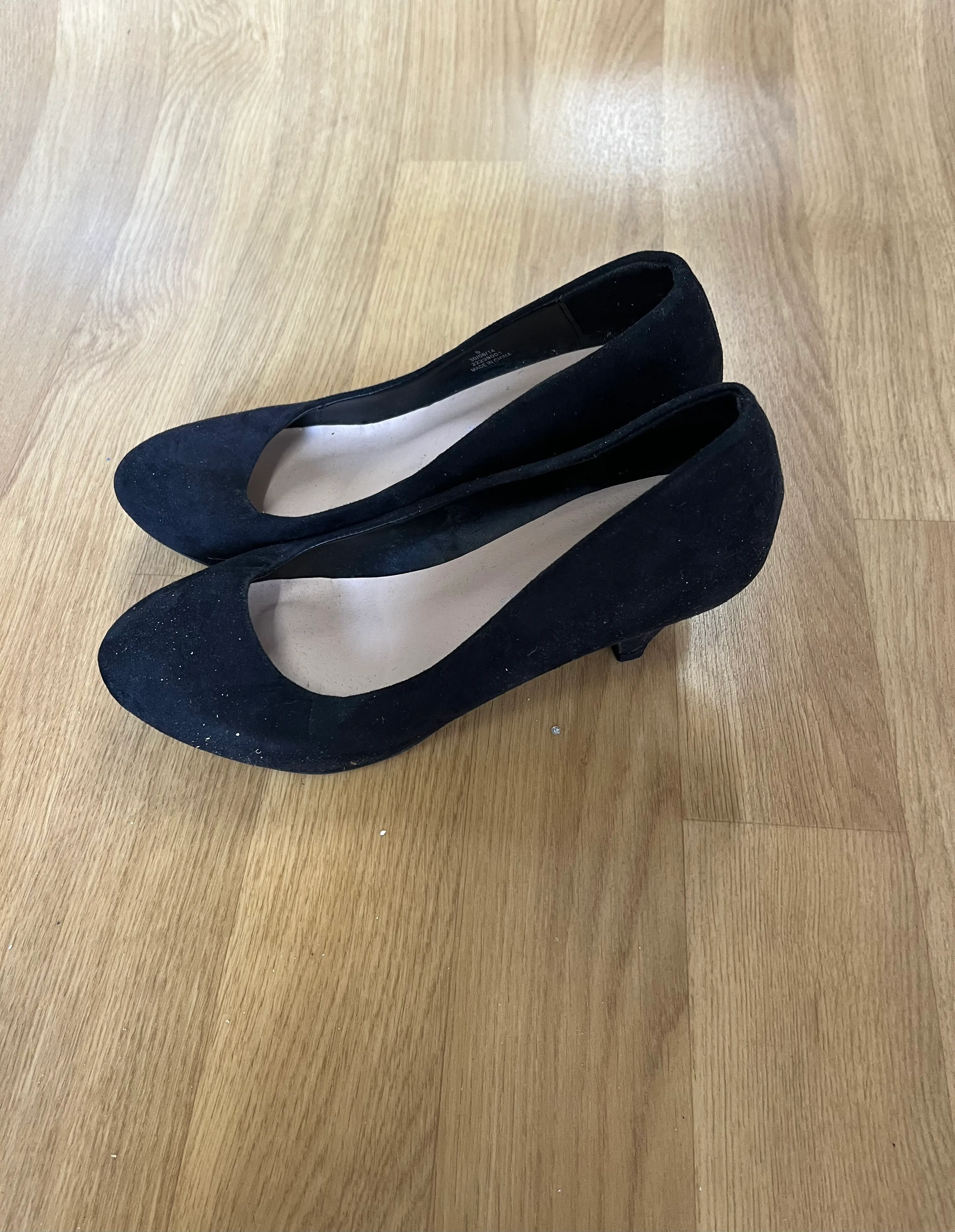 Heels- Black Sparkle