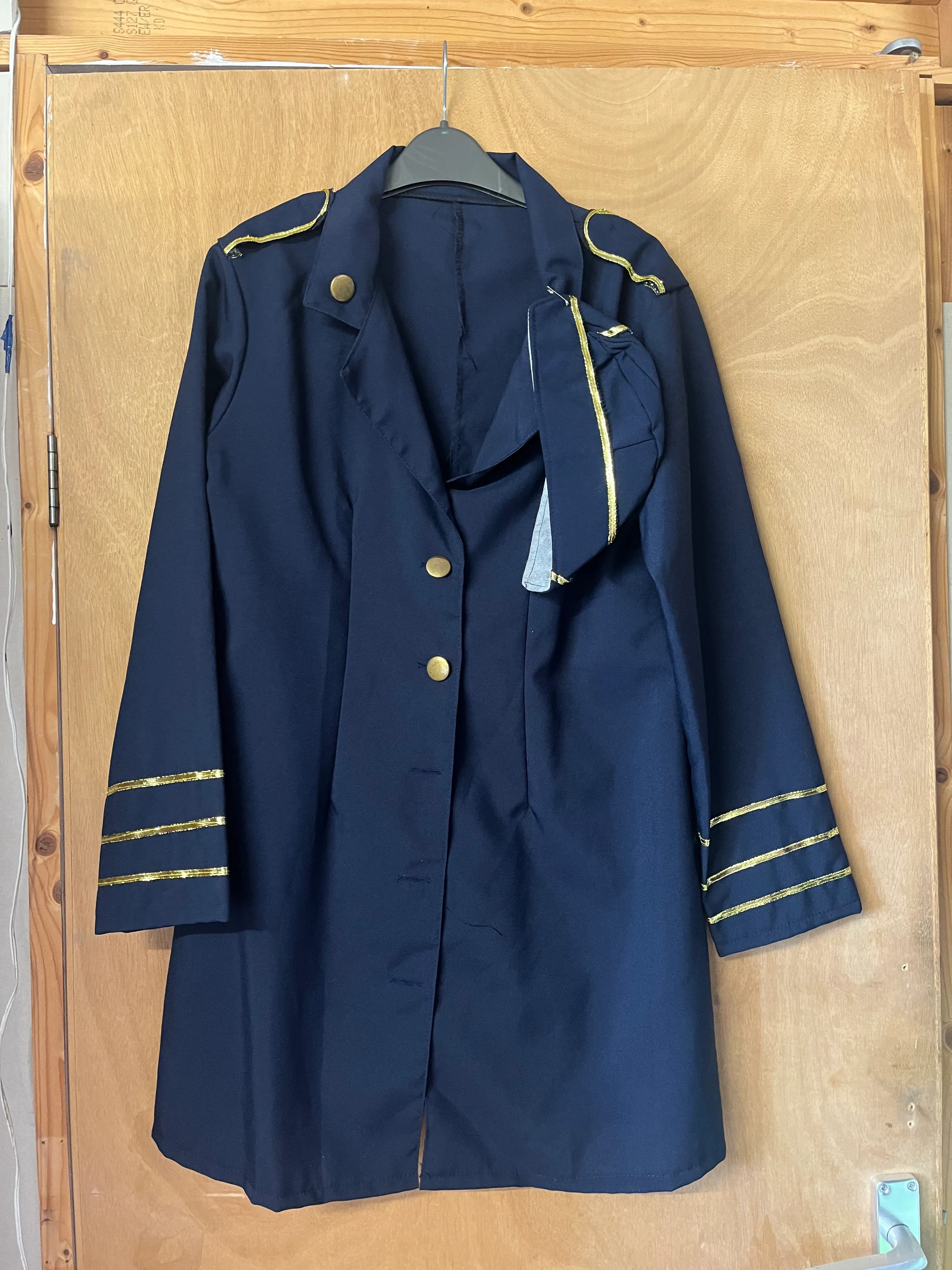 Character- Navy naval jacket and cap