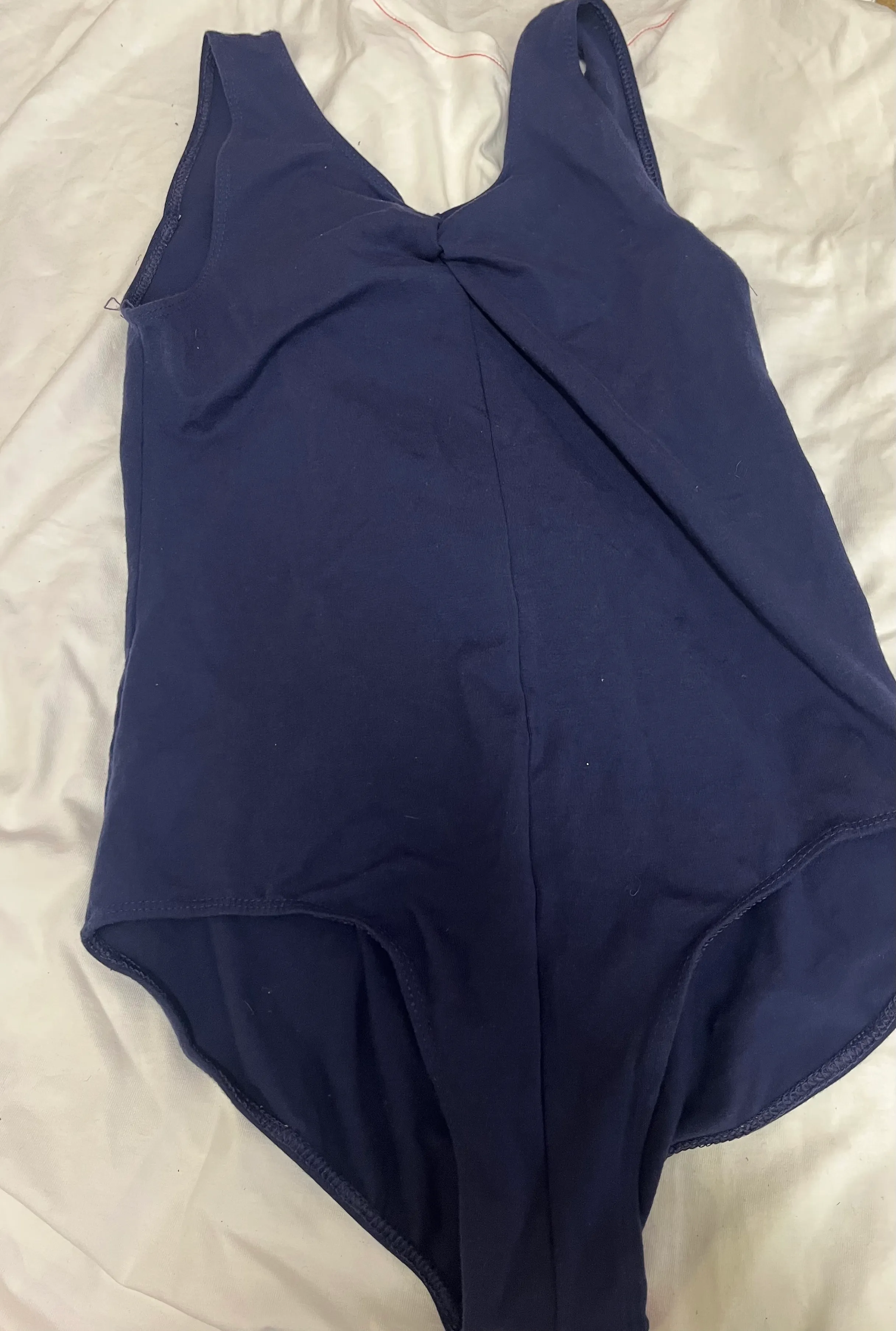 Leotard- Navy thick straps