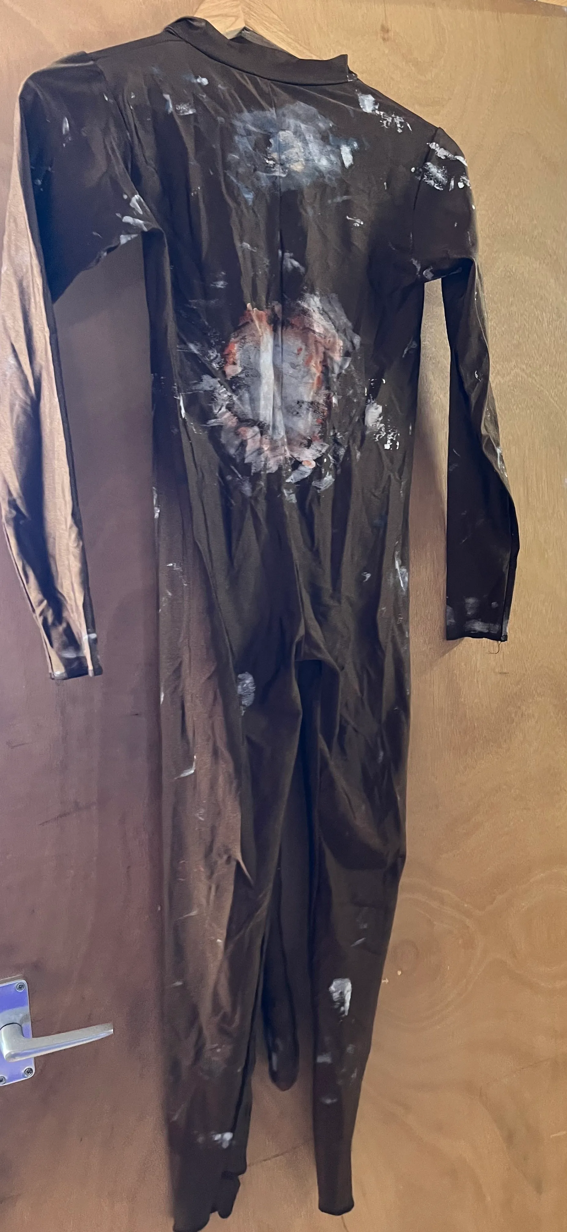 Catsuit- Brown Patterned Cat Design