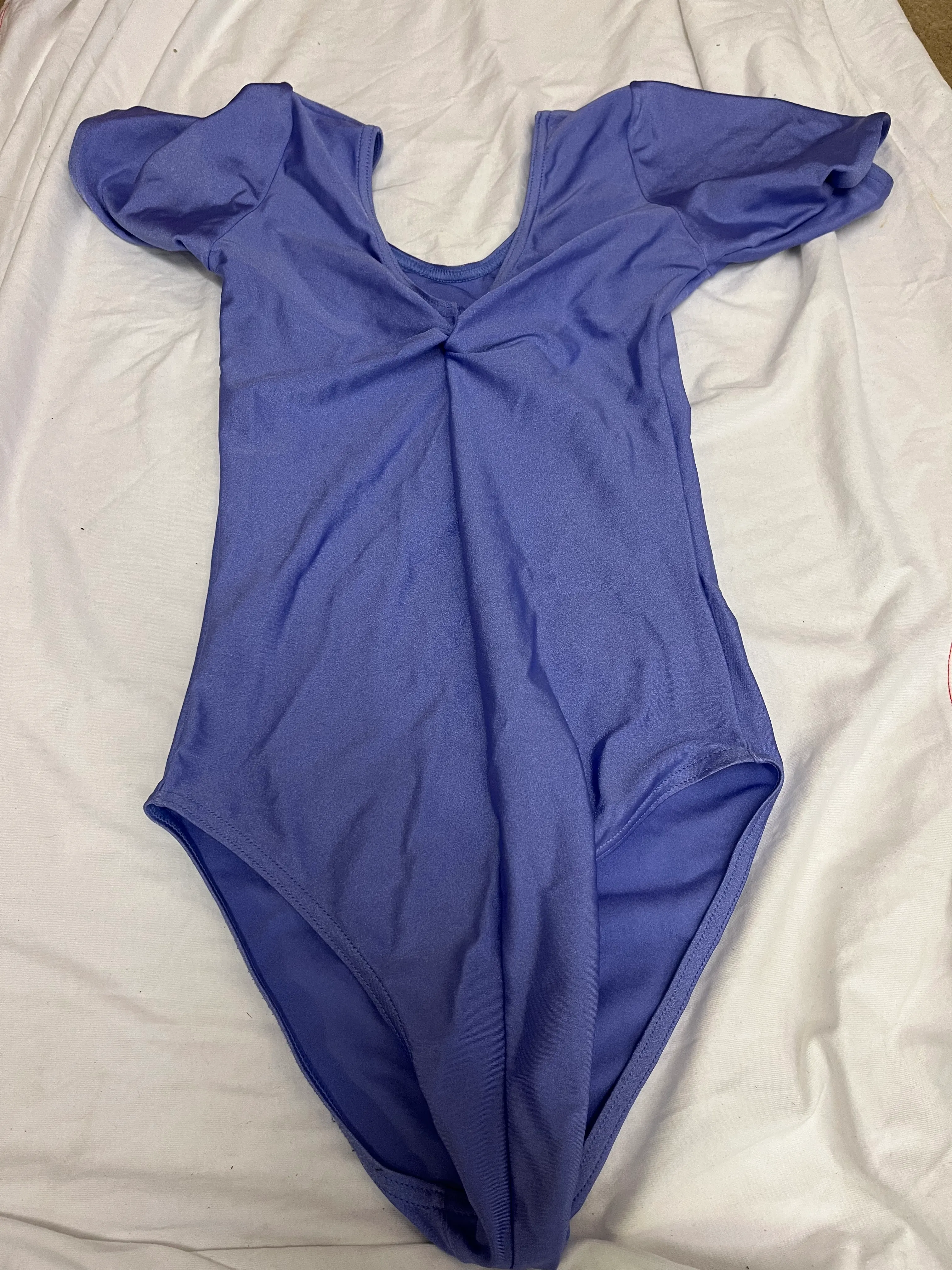 Leotard- Purple Cap Sleeve