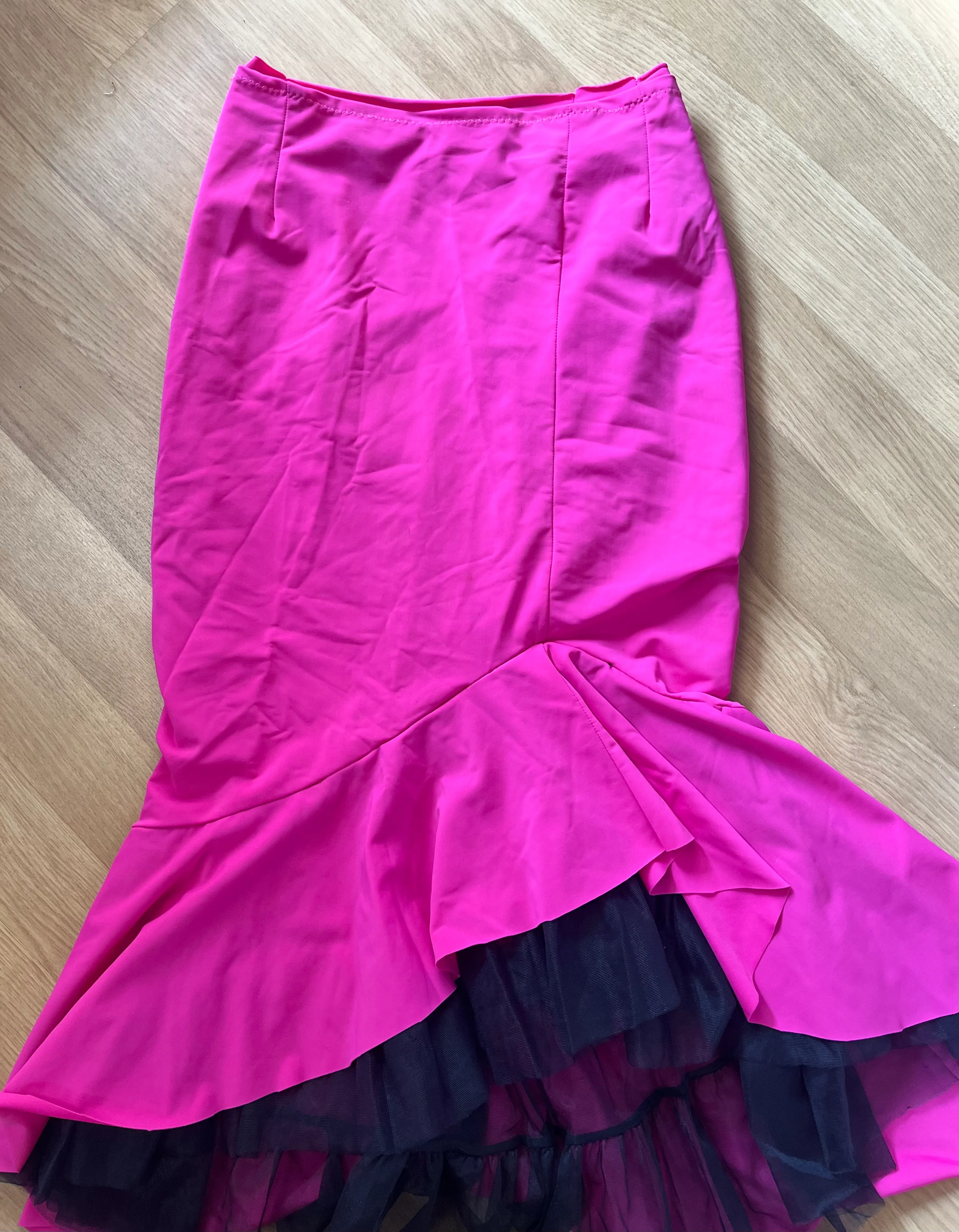 Skirt- Pink and Black Long