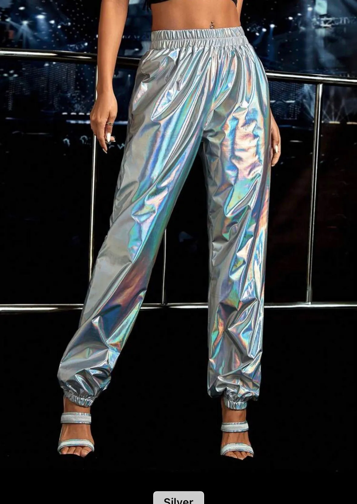 Silver trousers