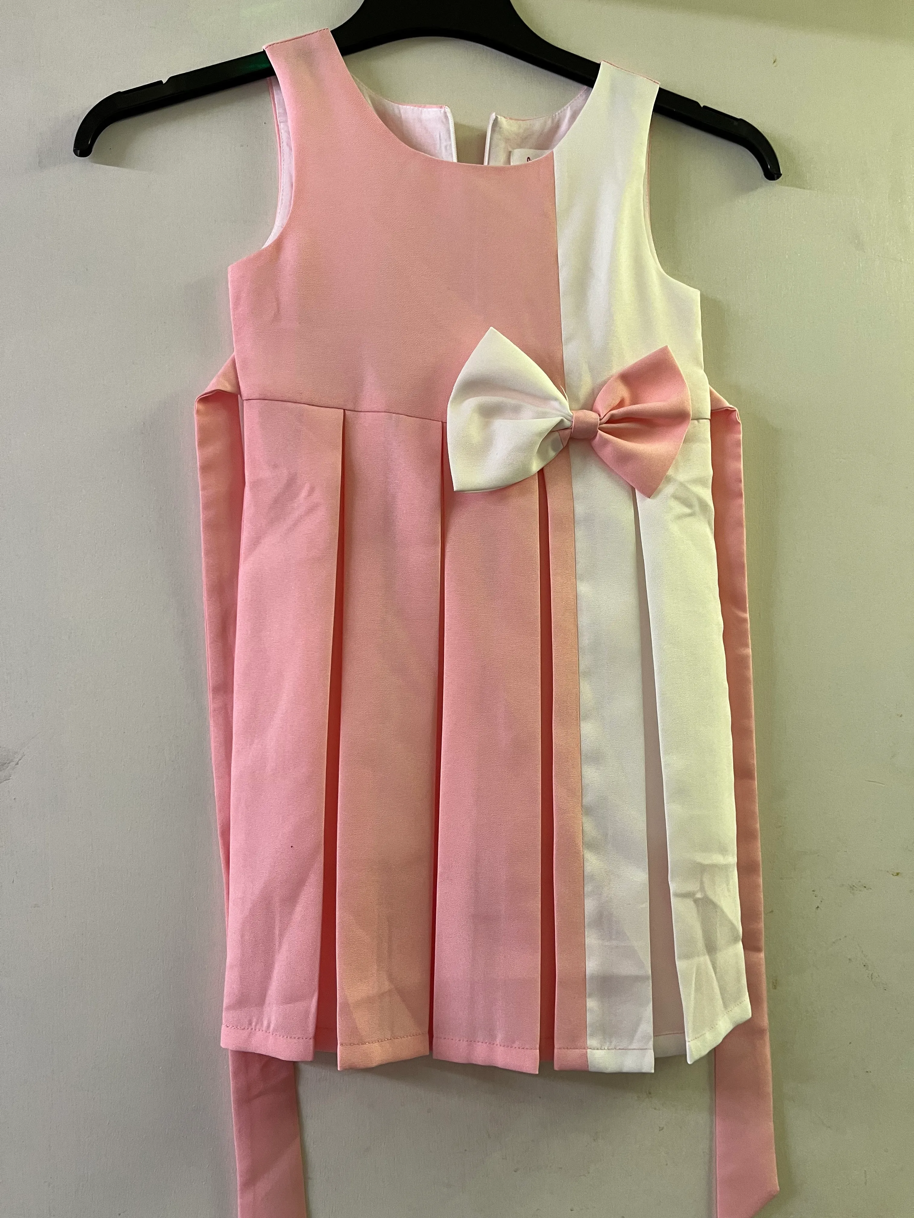 Dress- Pink and white striped