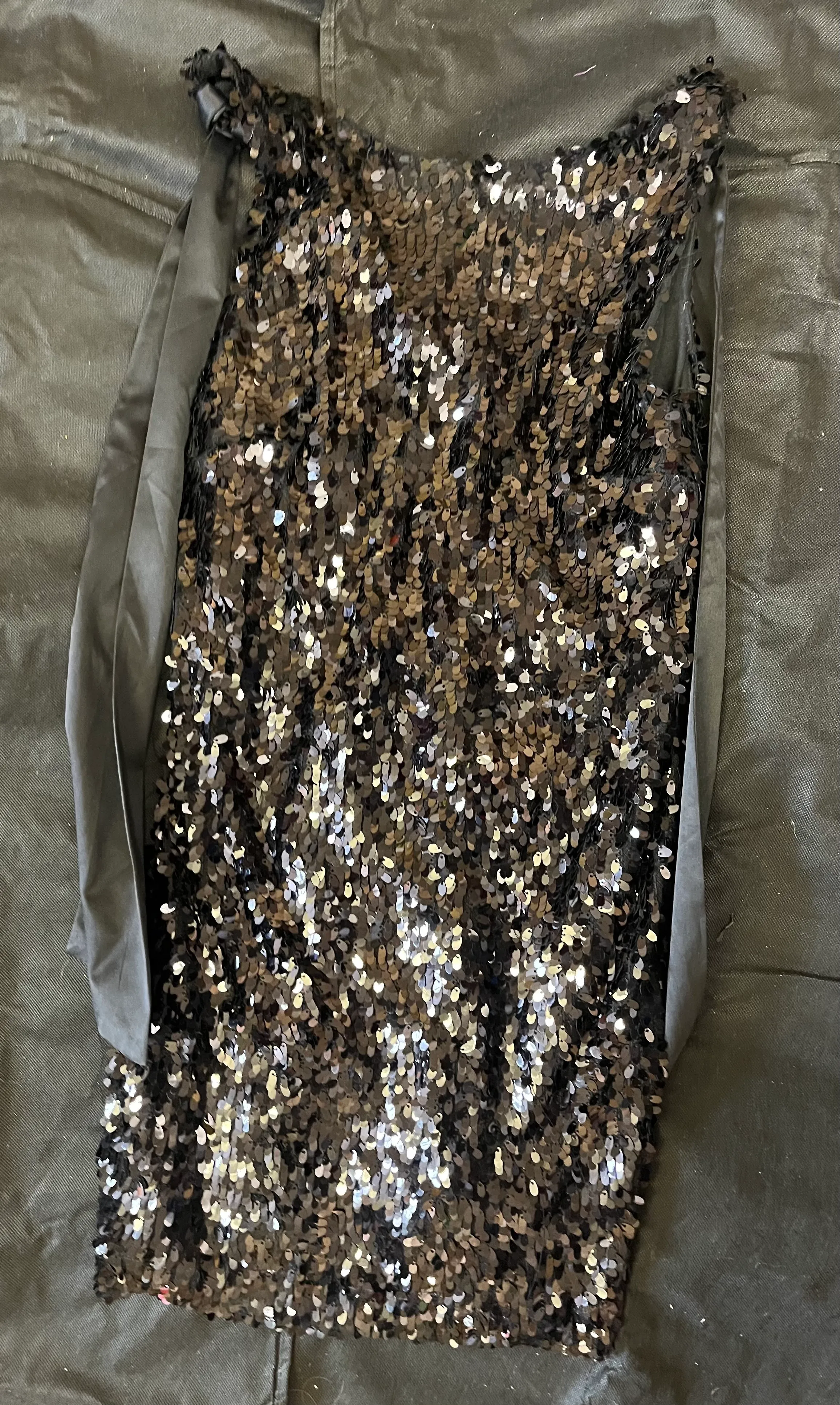 Dress- Black sparkly design