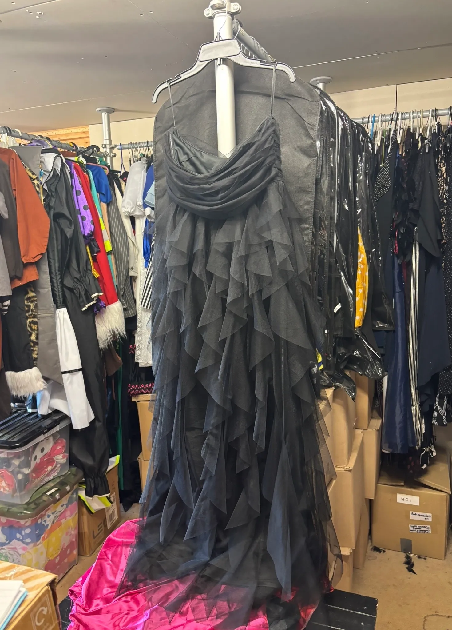 Dress- Back chiffon bandeau