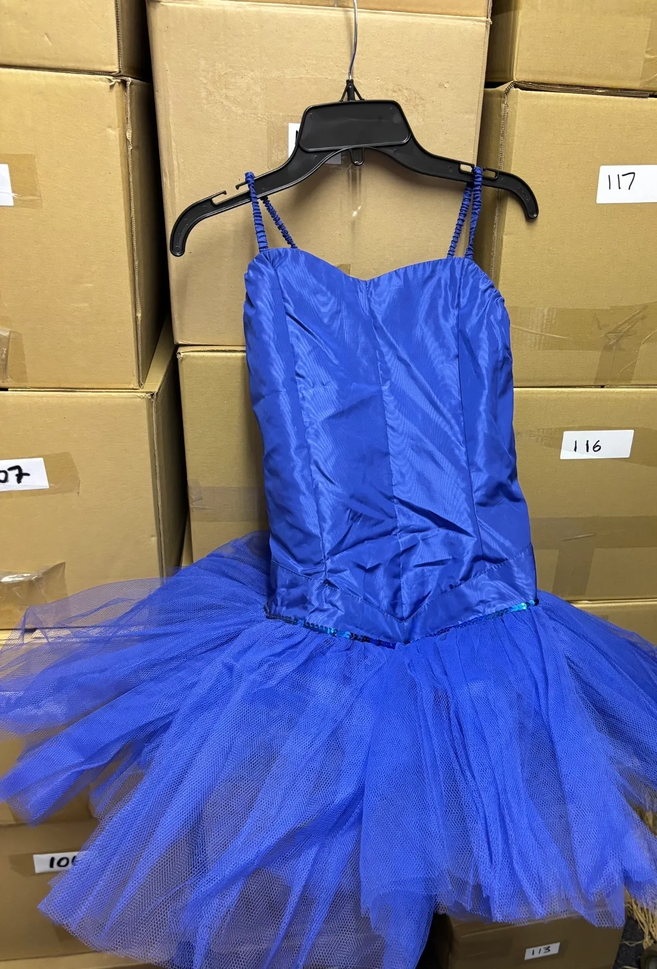 Tutu- Royal Blue Sequin