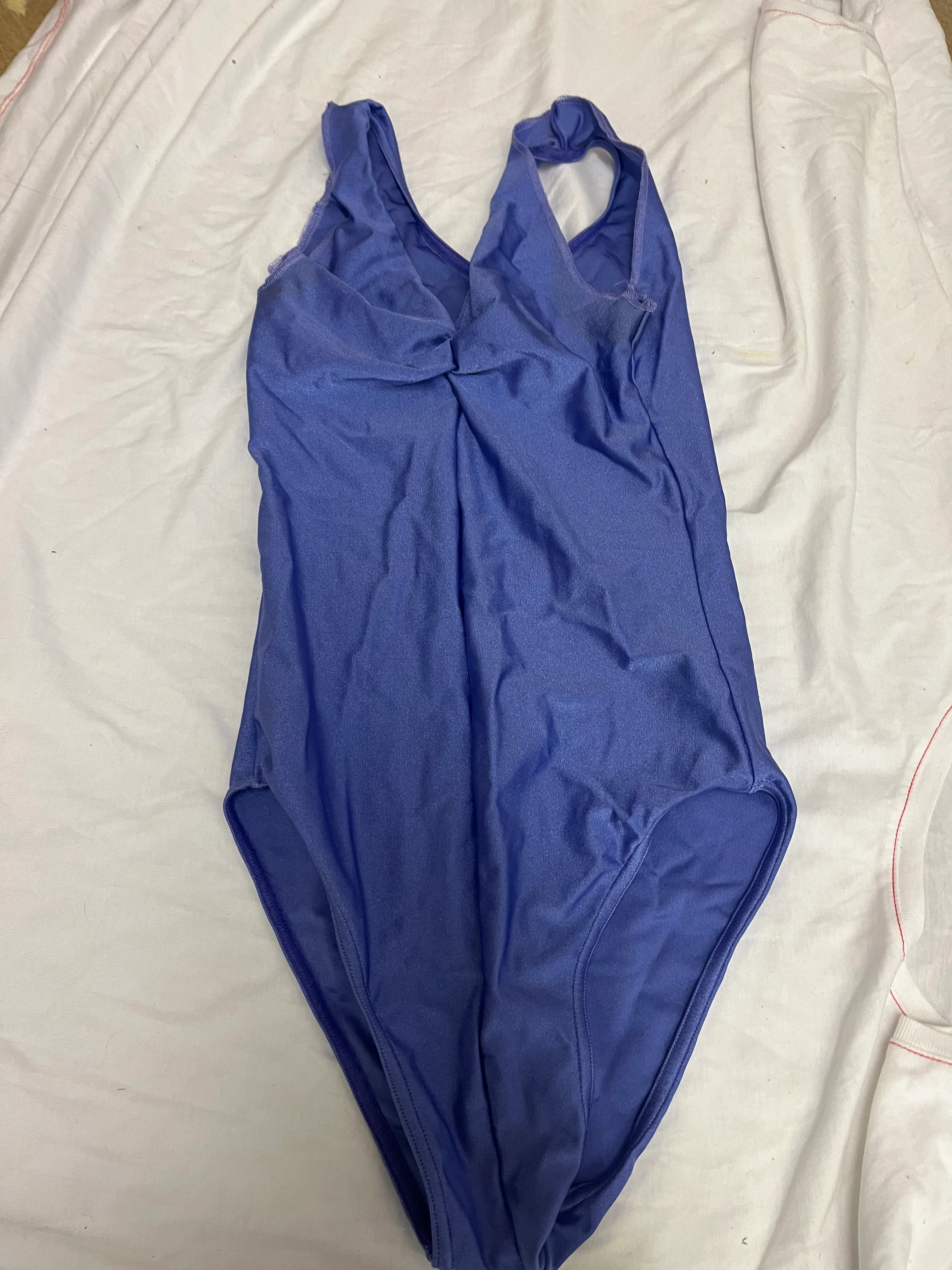 Leotard- Purple Lycra Thick Straps