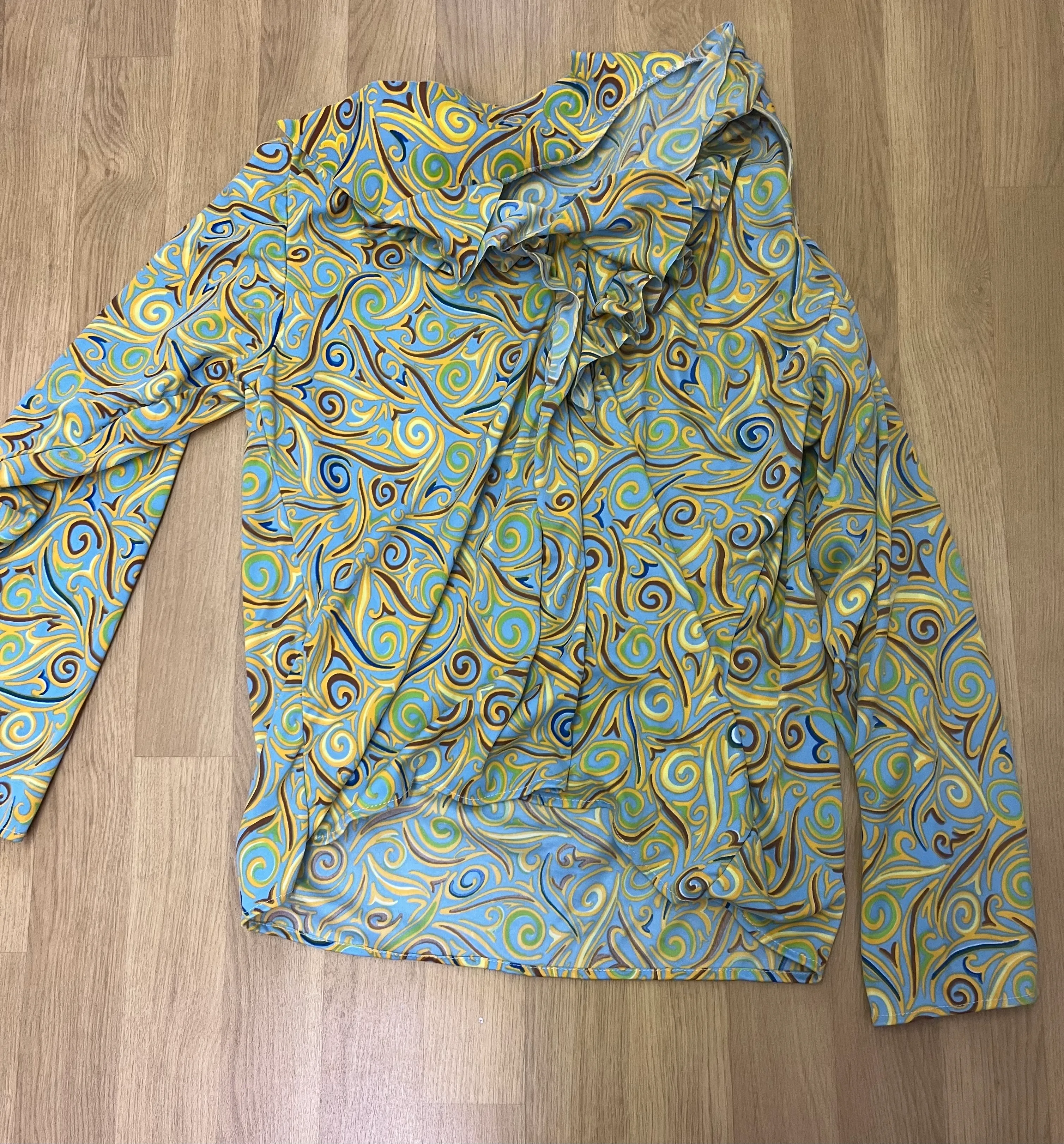 Shirt- Green patterned