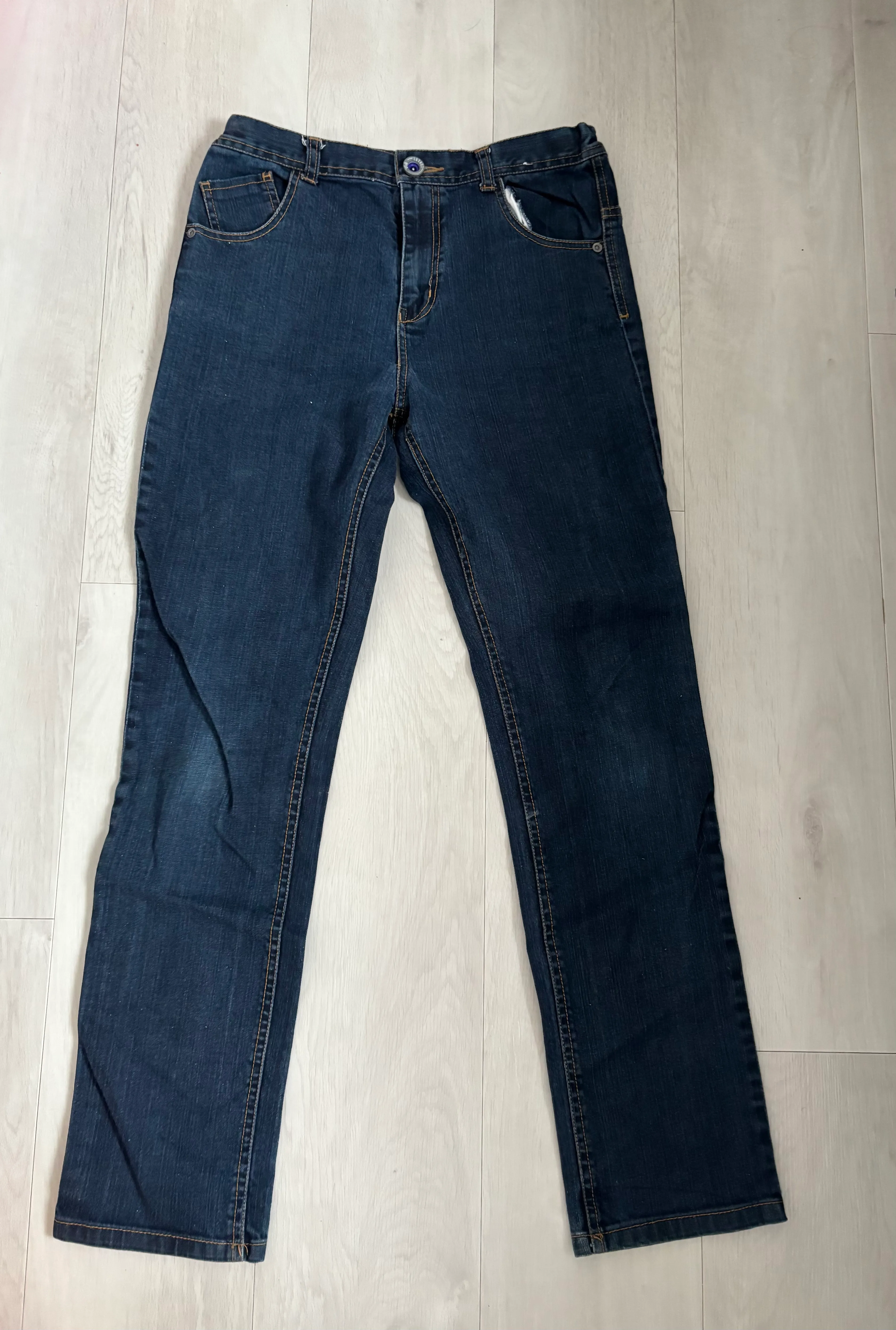 Jeans- Dark Blue Skinny Leg