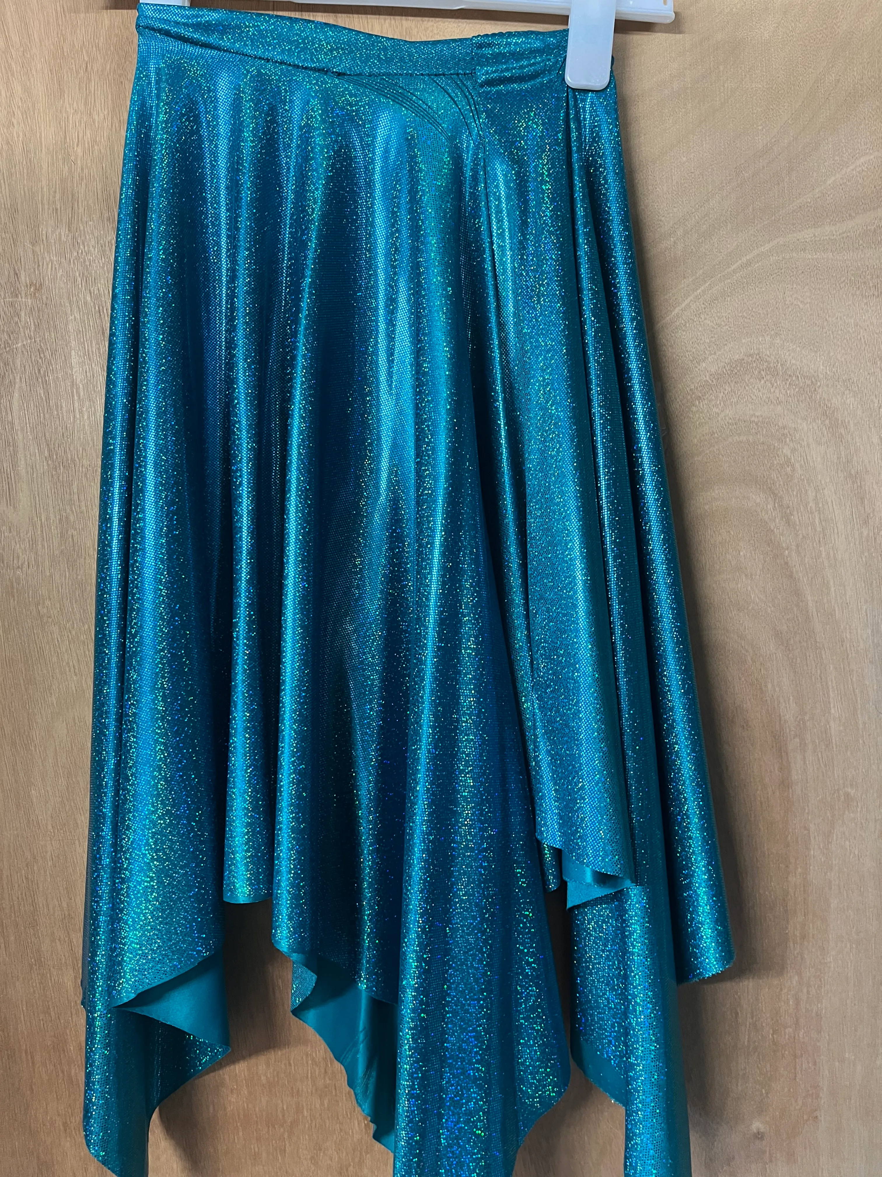 Skirt- Turquoise sparkly skirt