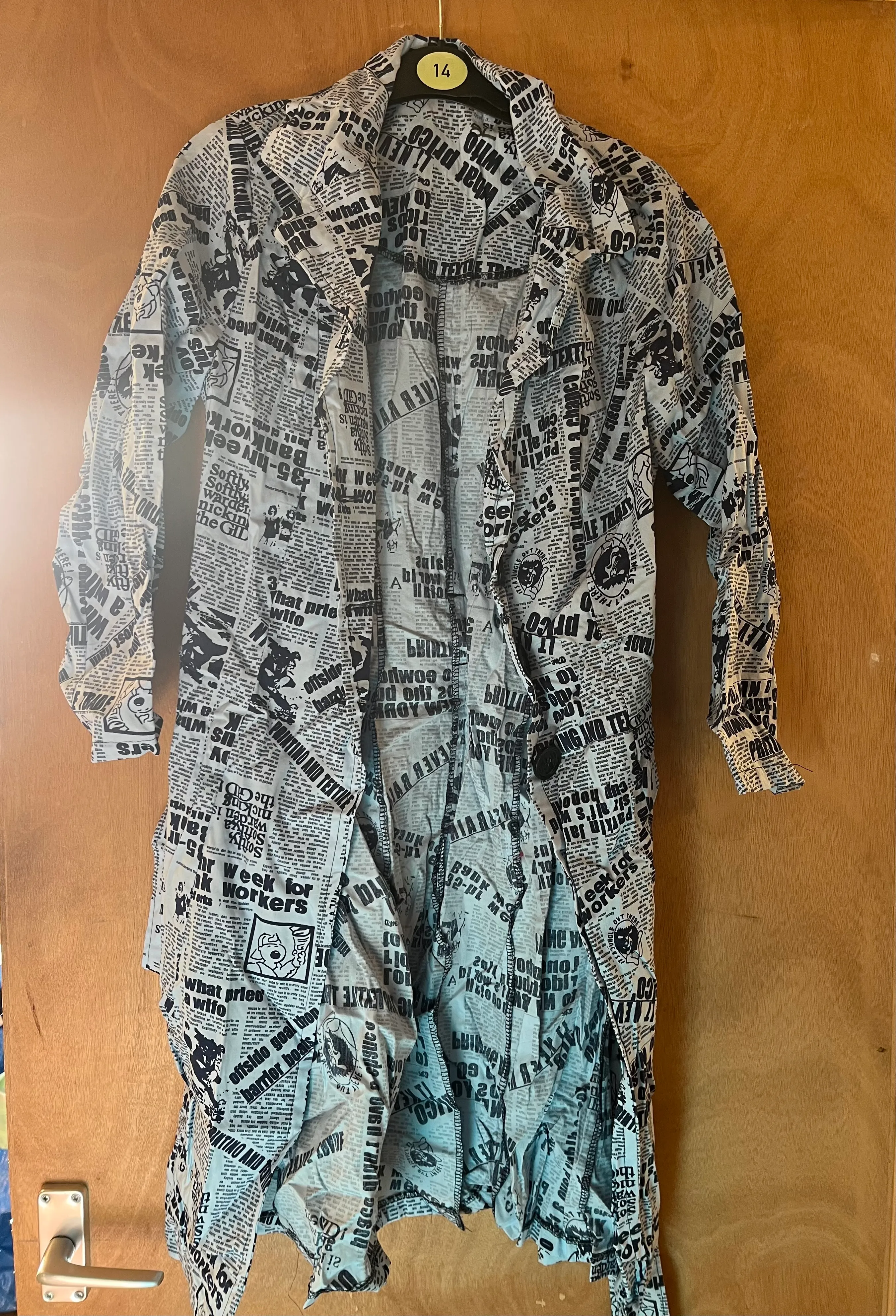 Jacket- Newspaper coats