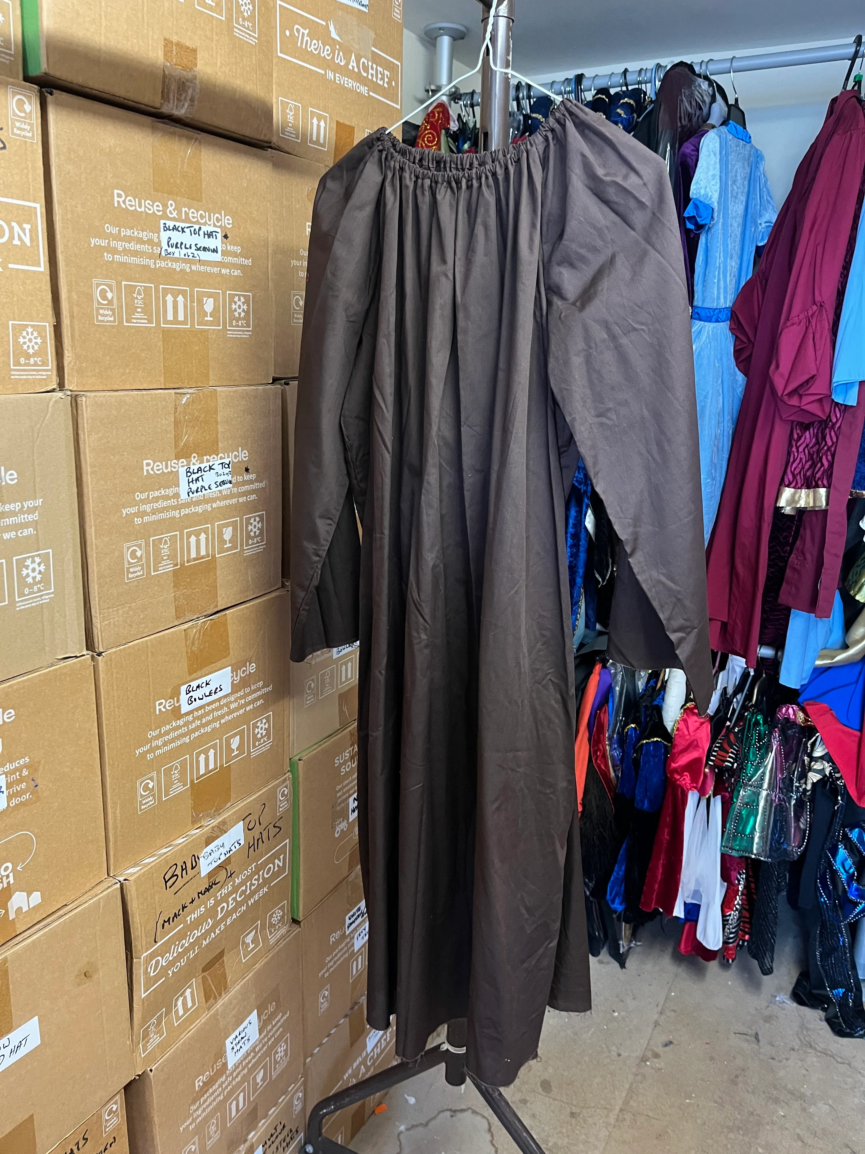 Character- Medieval brown gown
