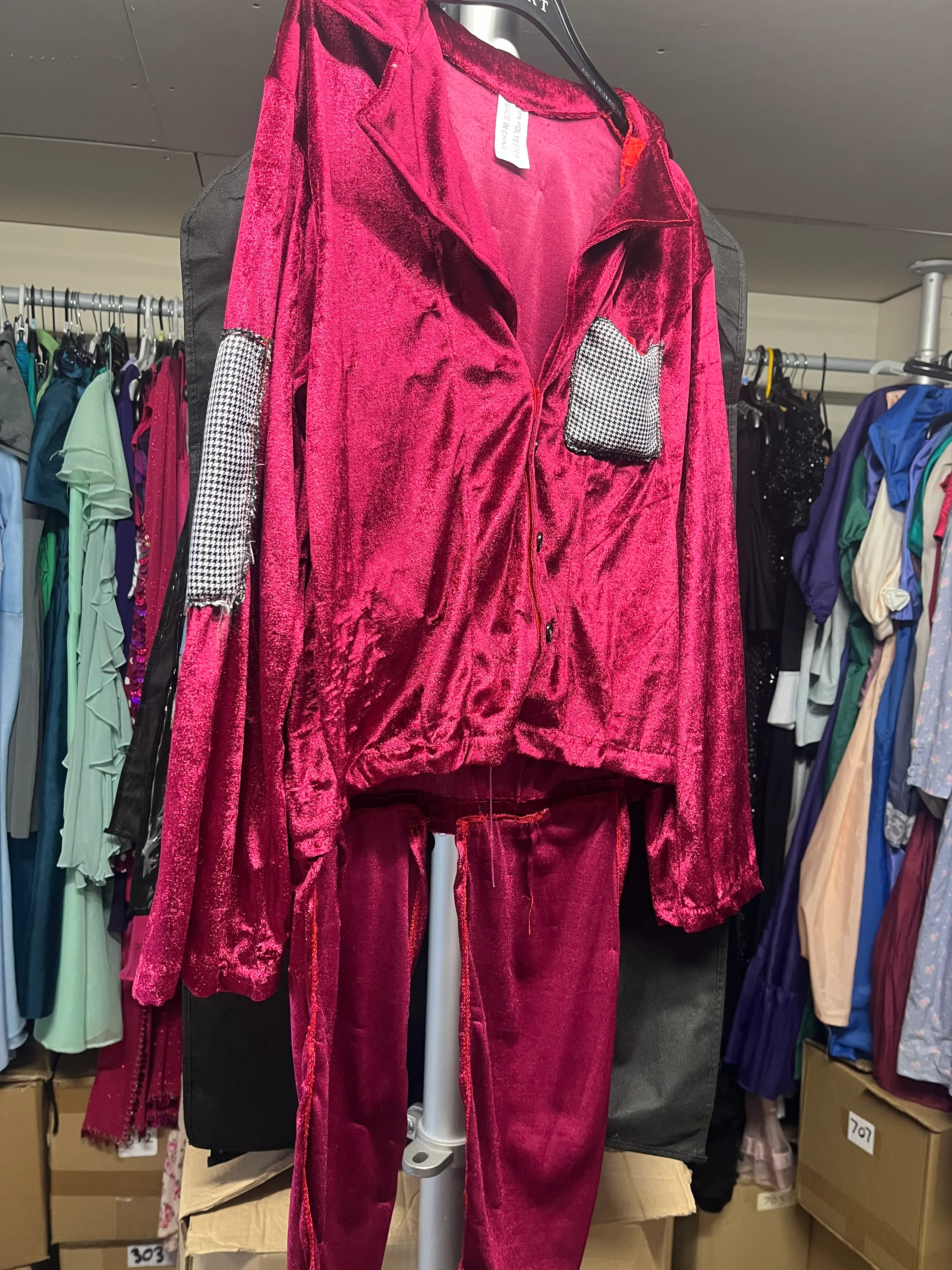 Tailcoat- Red Velour