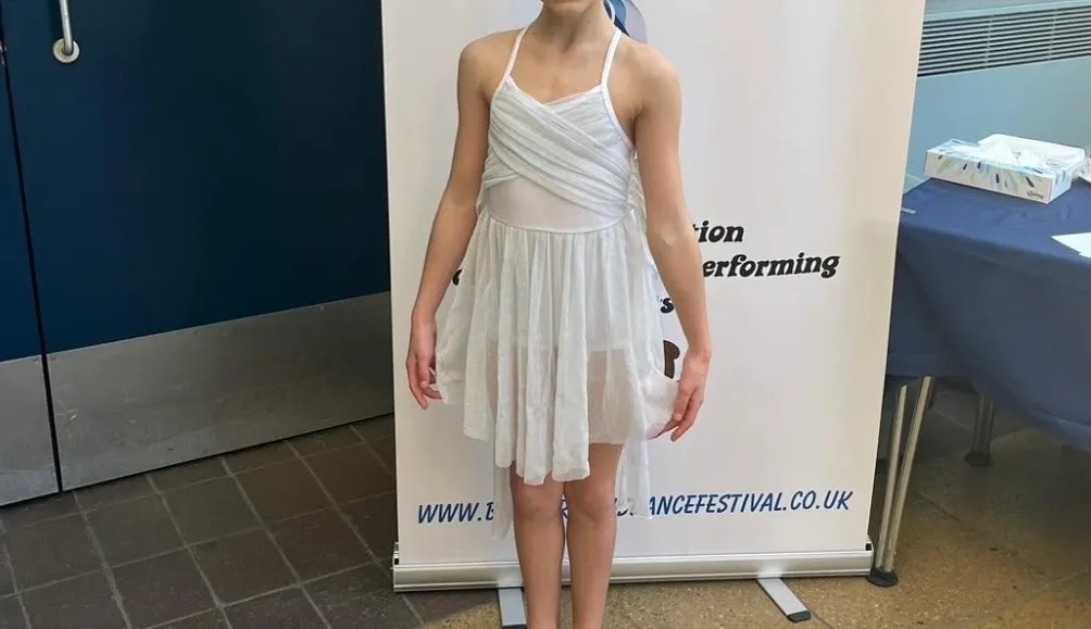 Lyrical dress - Silver Sparkly net