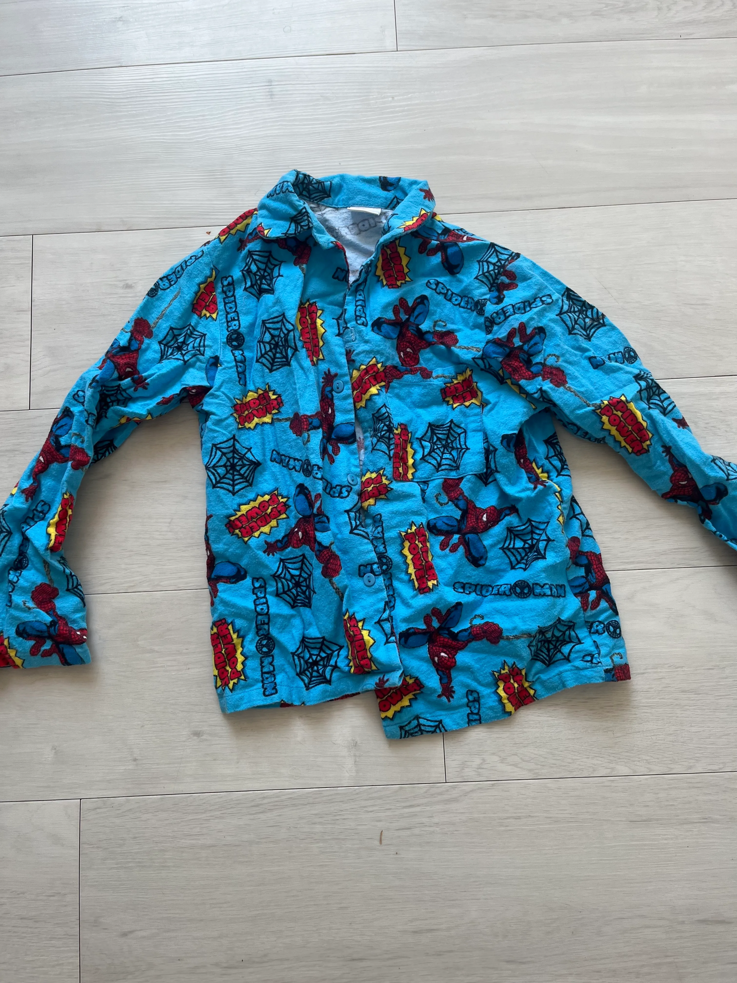 Pyjama Top- Spider-Man design