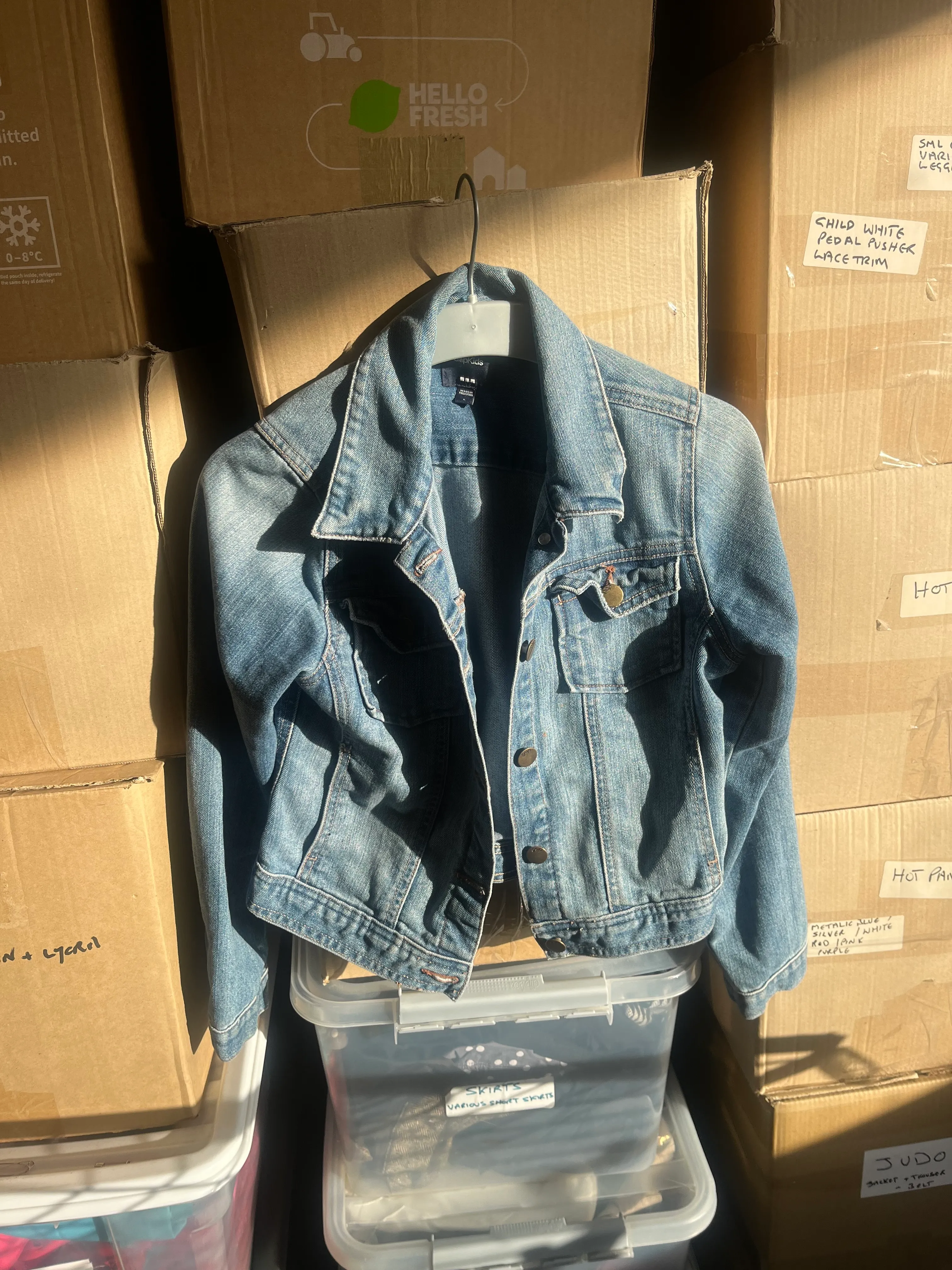 Jacket- Blue denim Kids