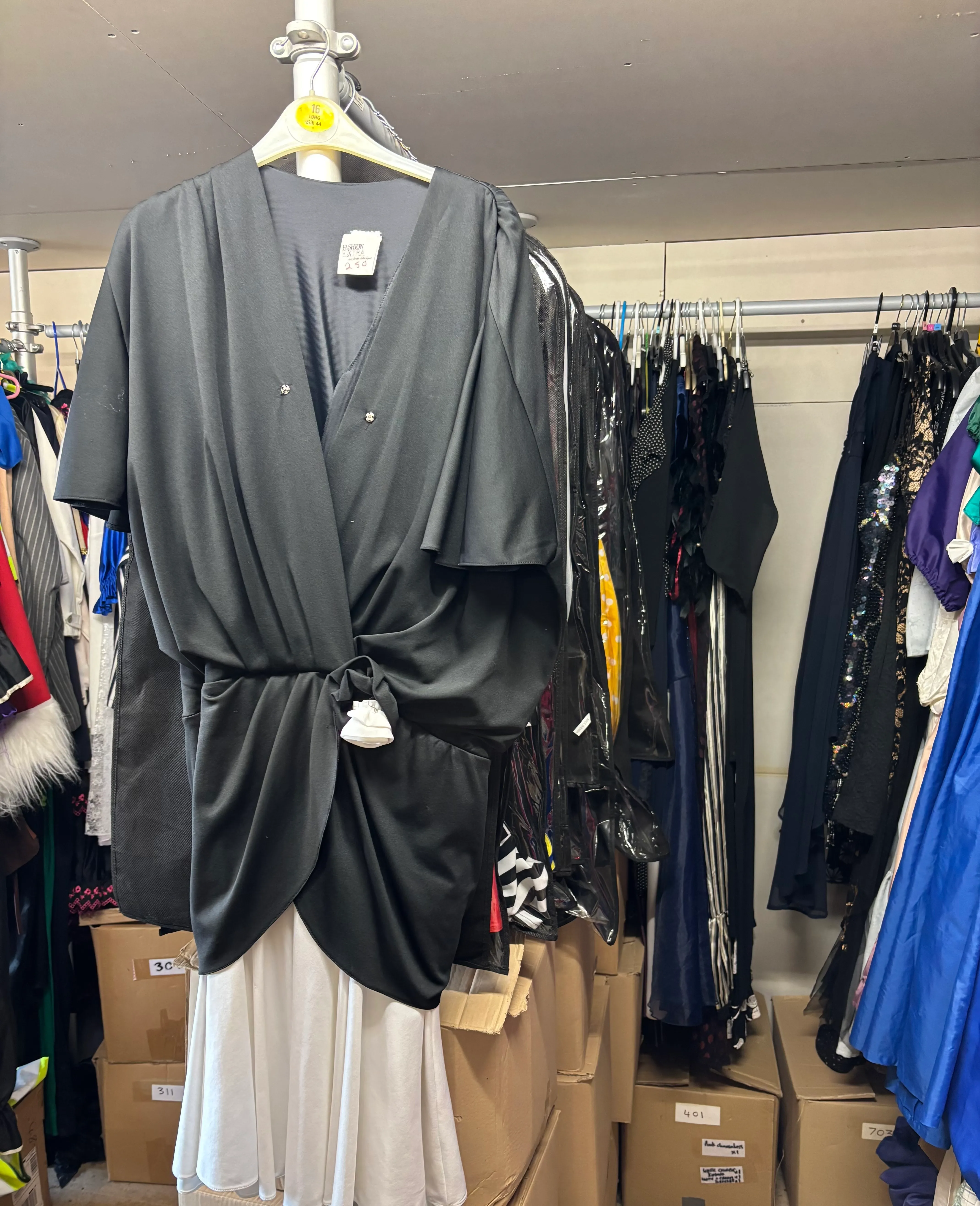 Dress- Black and white design