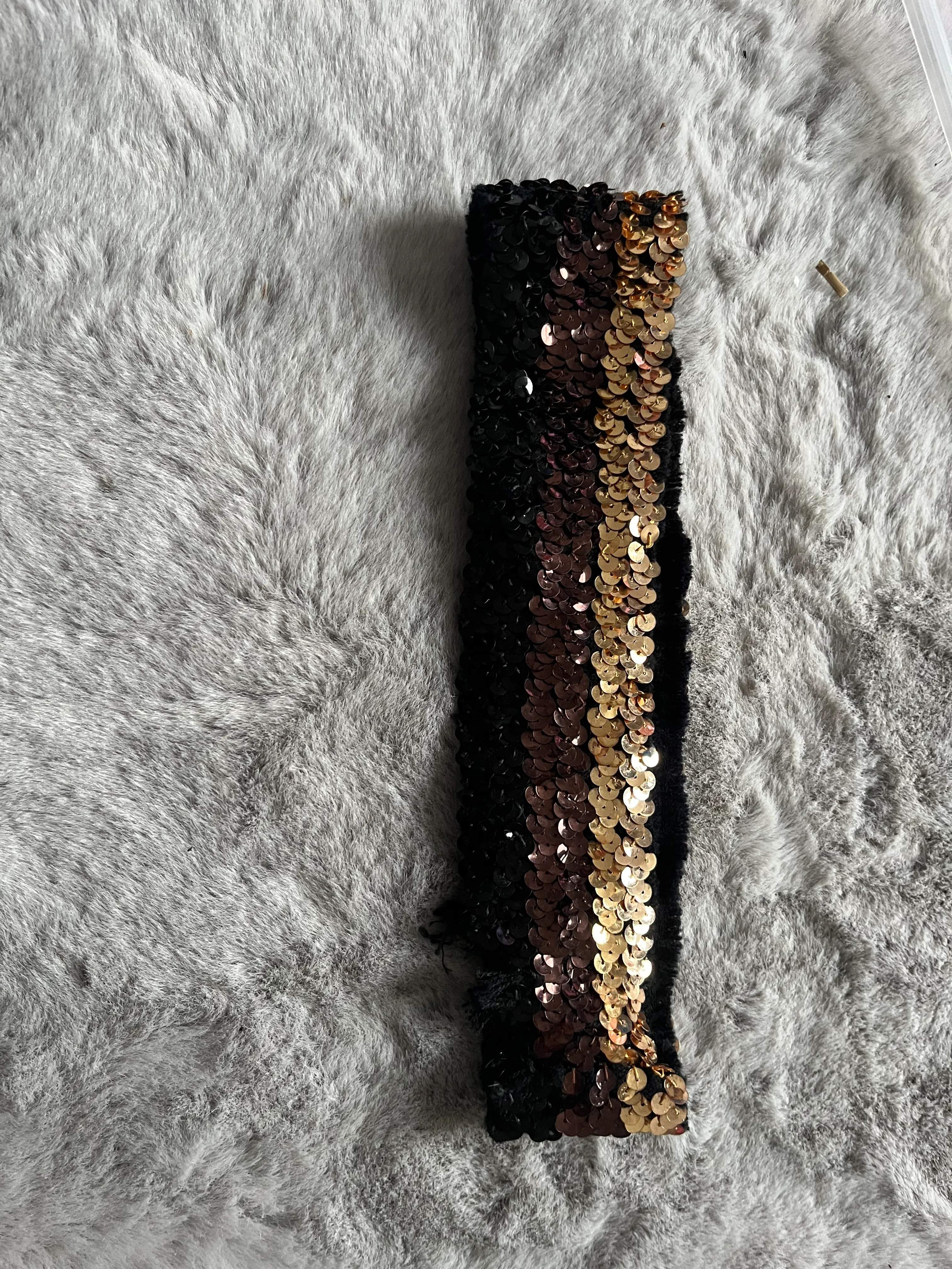 Headband/Waistband- Black, Brown, Gold