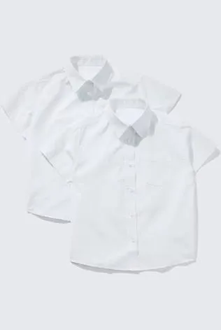 Shirt- White short sleeved