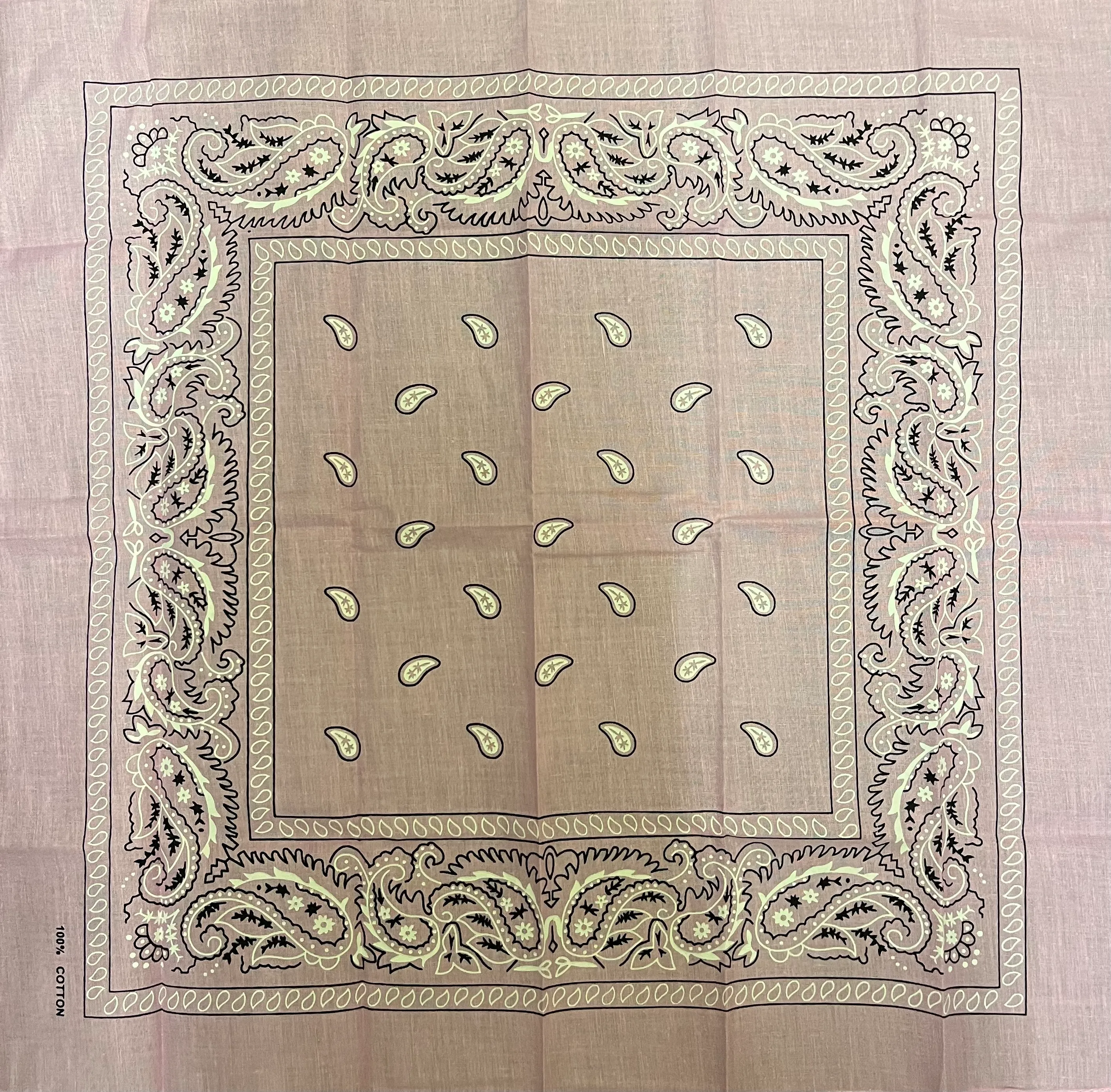 Neck Scarf- Pink Pattered