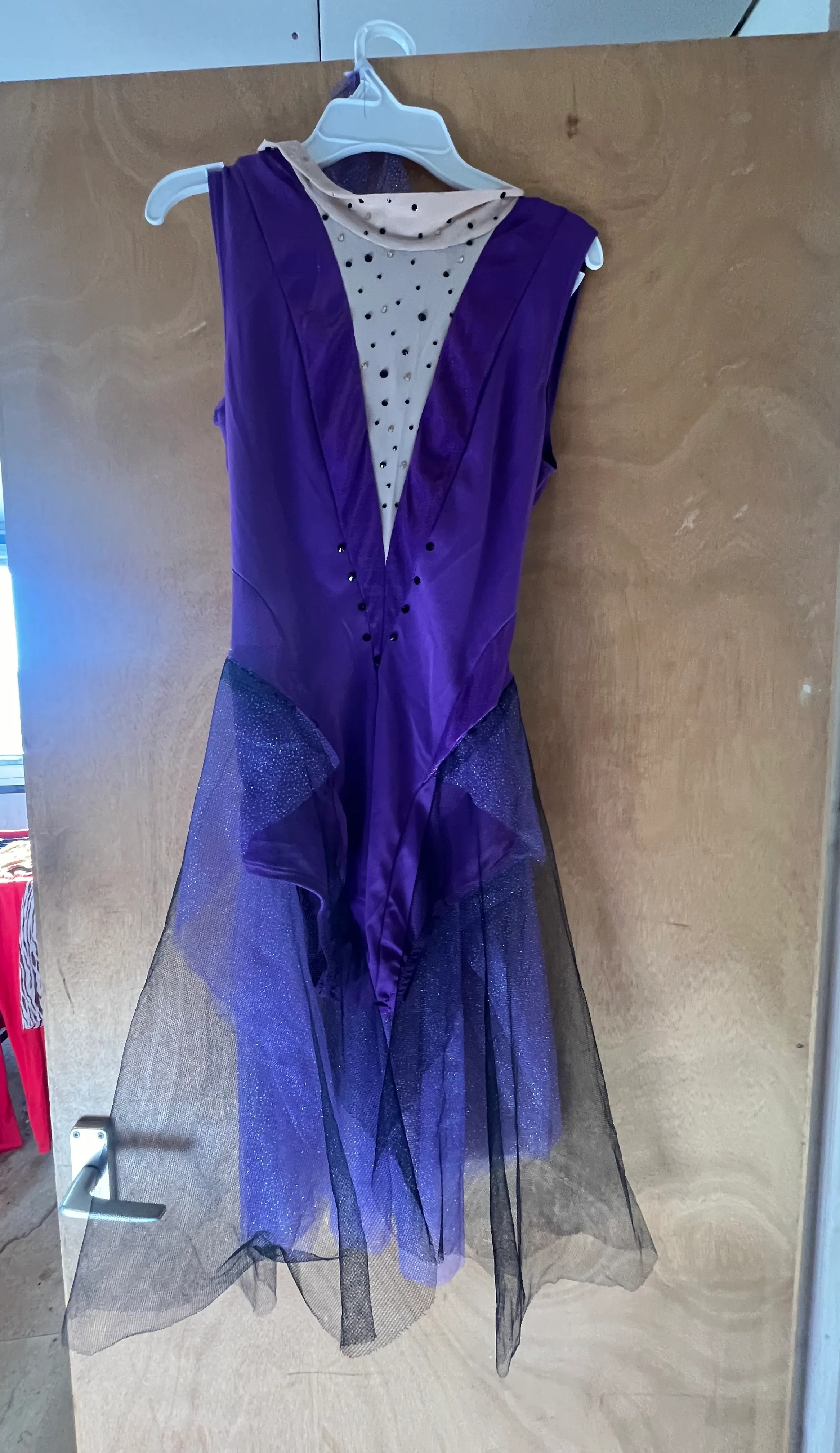Skirted Leotard- Purple
