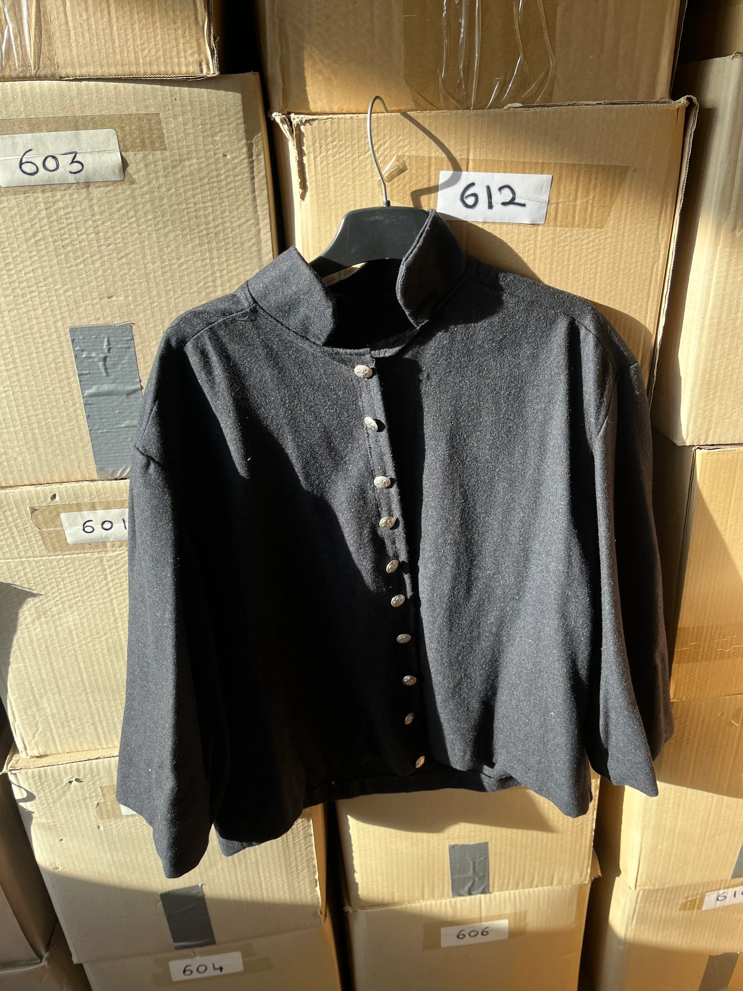 Jacket- Grey Military style