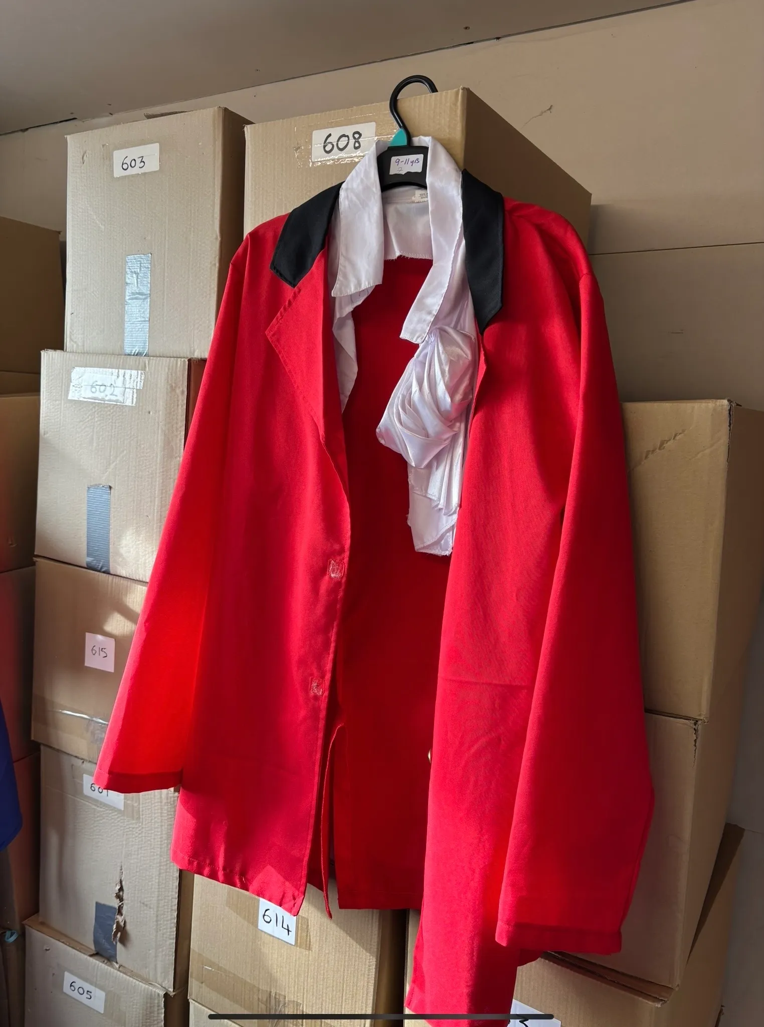 Character Two-piece- Red jacket and Trousers