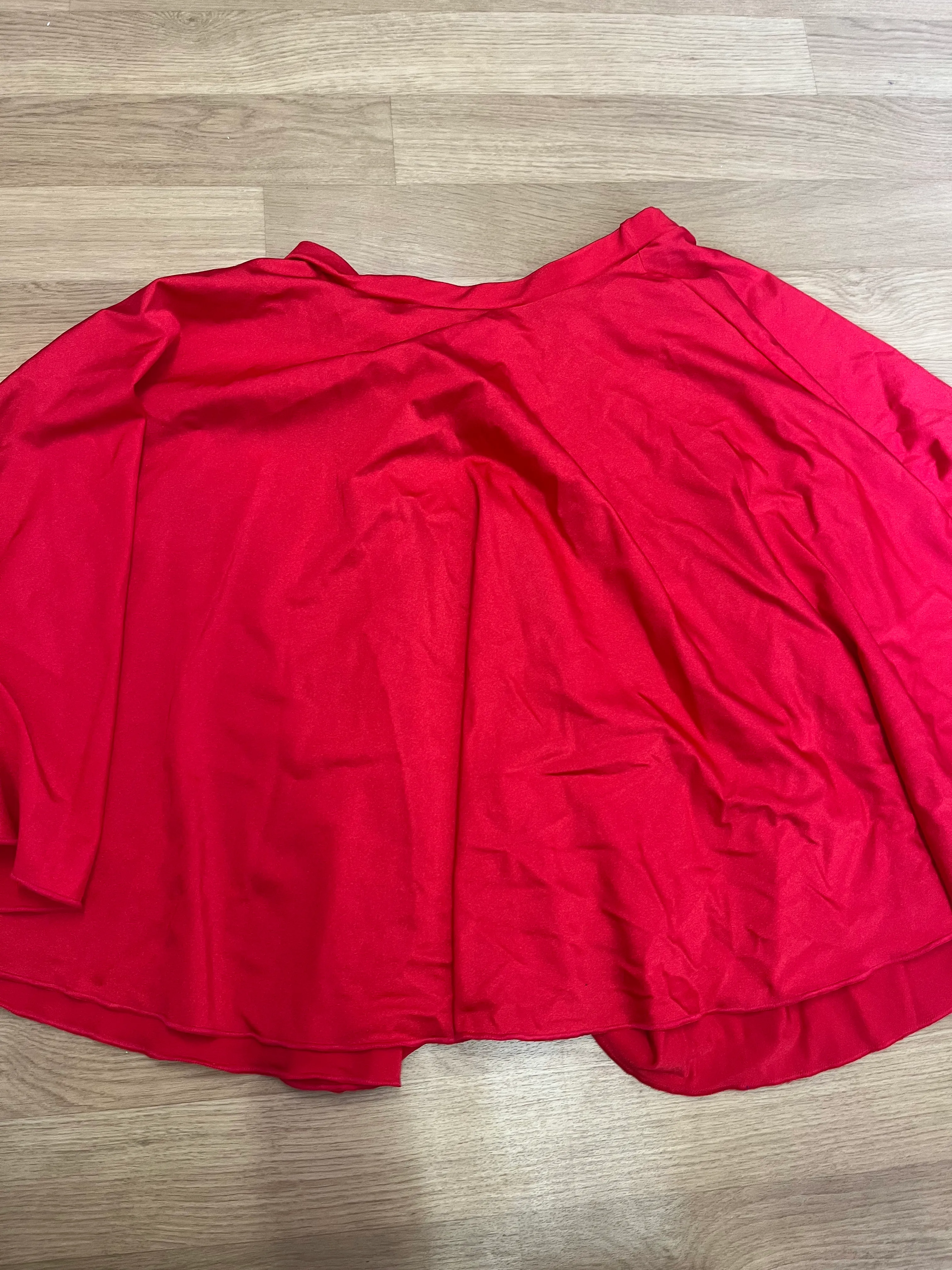 Skirt- Bright Red