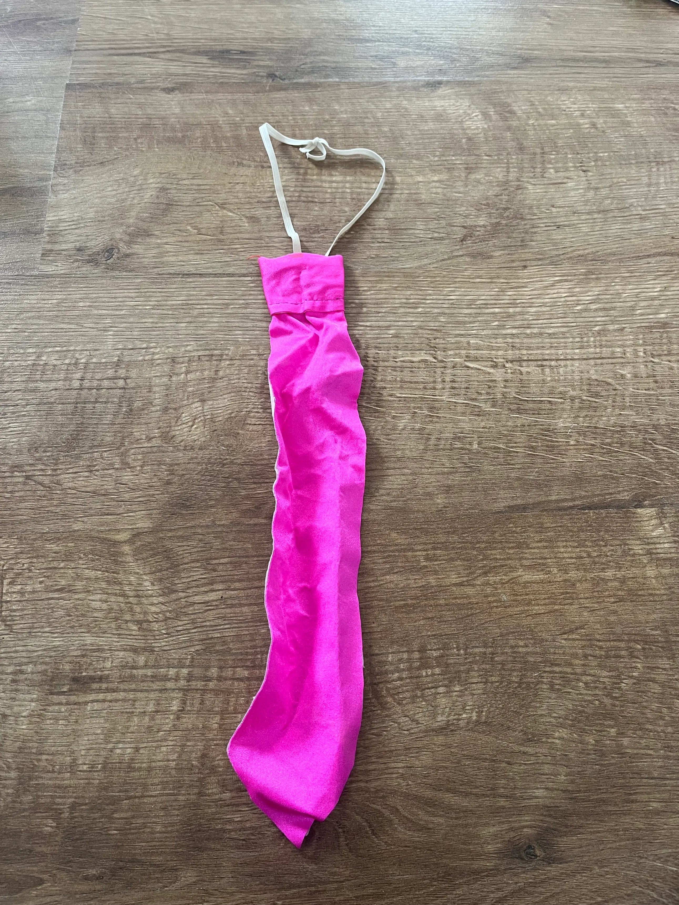 Tie- Pink Elastic