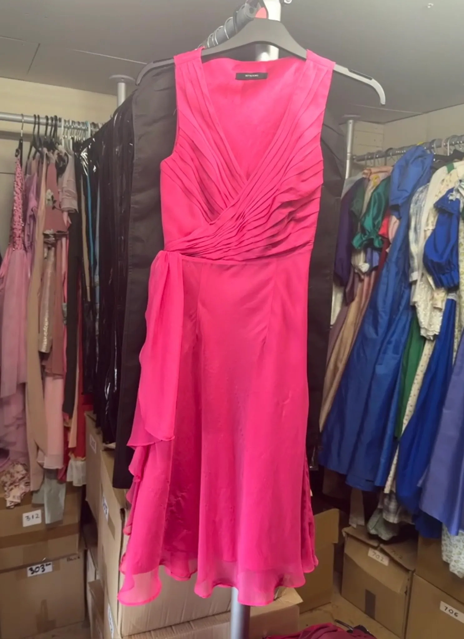 Dress- Bright pink design